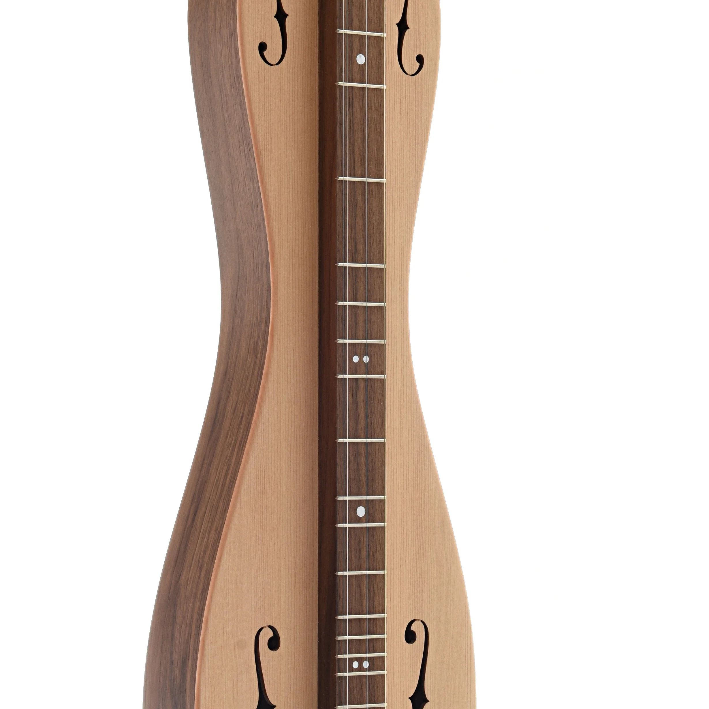 Folk Roots Walnut & Spruce 4-String Dulcimer & Gigbag - Image 4