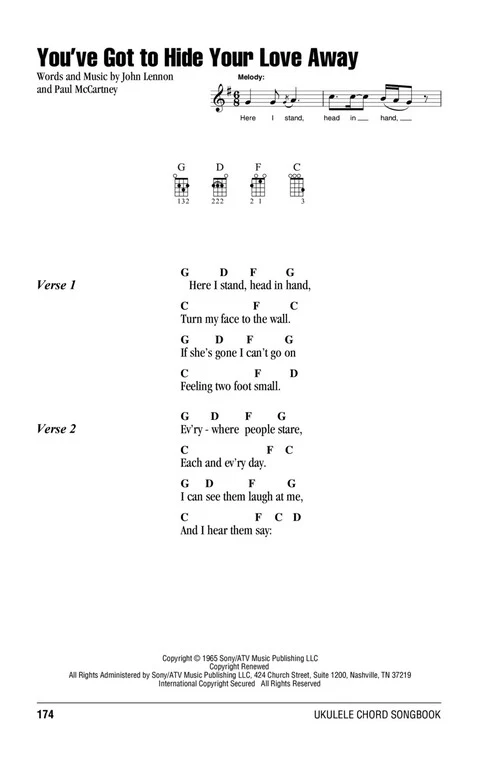 Four Chord Songs - Ukulele Chord Songbook - Image 6