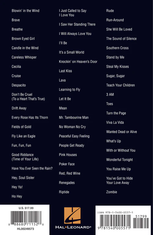 Four Chord Songs - Ukulele Chord Songbook - Image 7