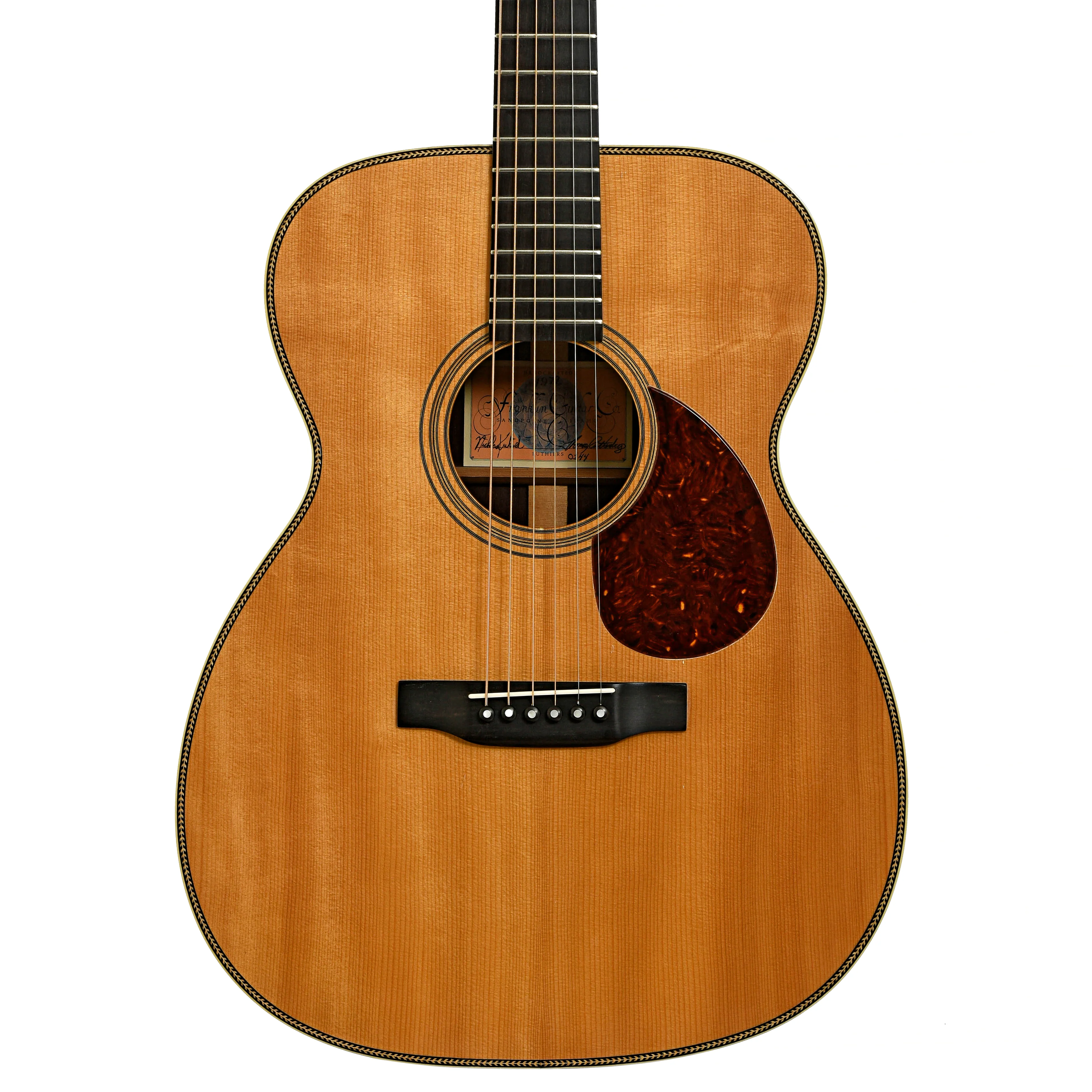 Franklin OM Acoustic Guitar (1979) - Image 2