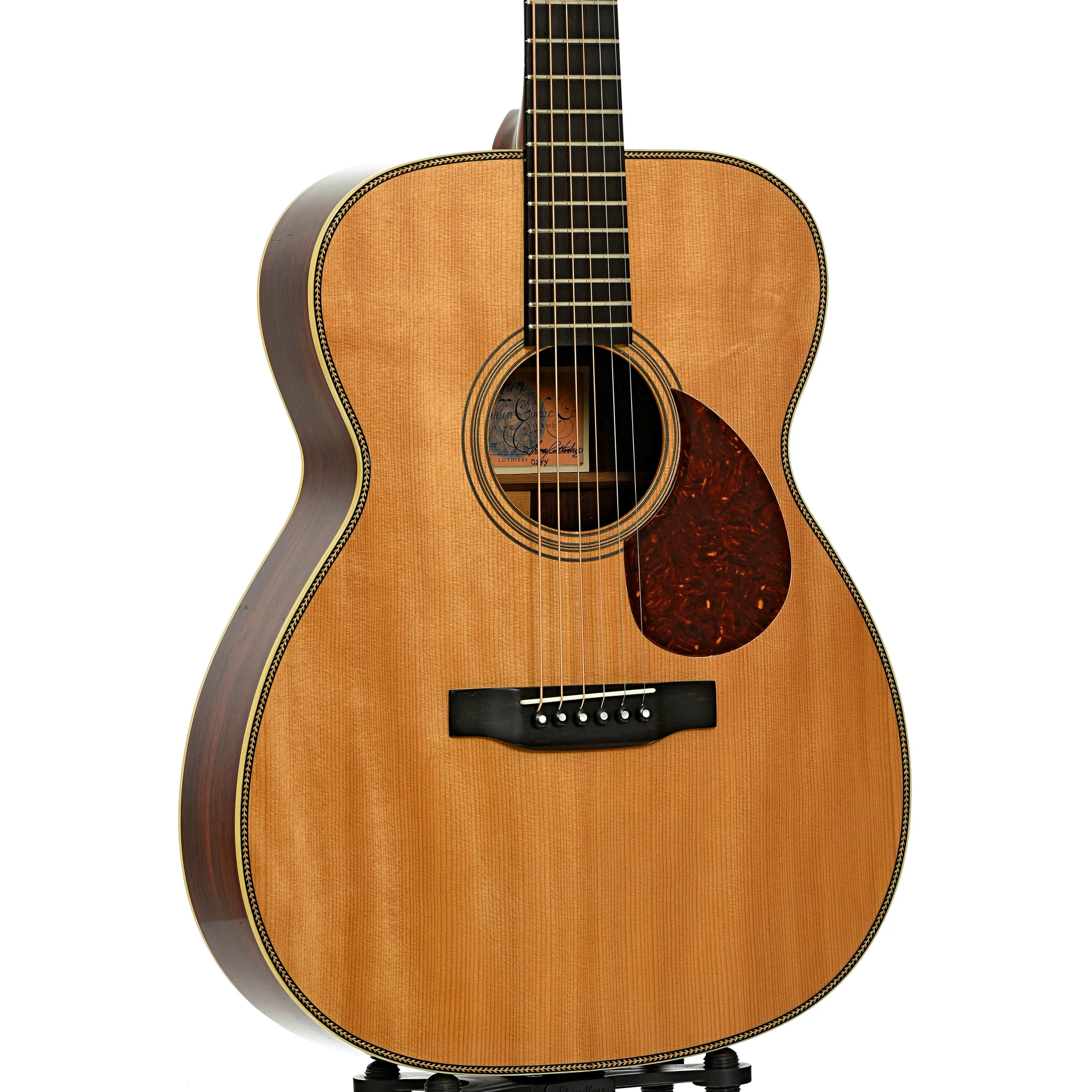 Franklin OM Acoustic Guitar (1979) - Image 4