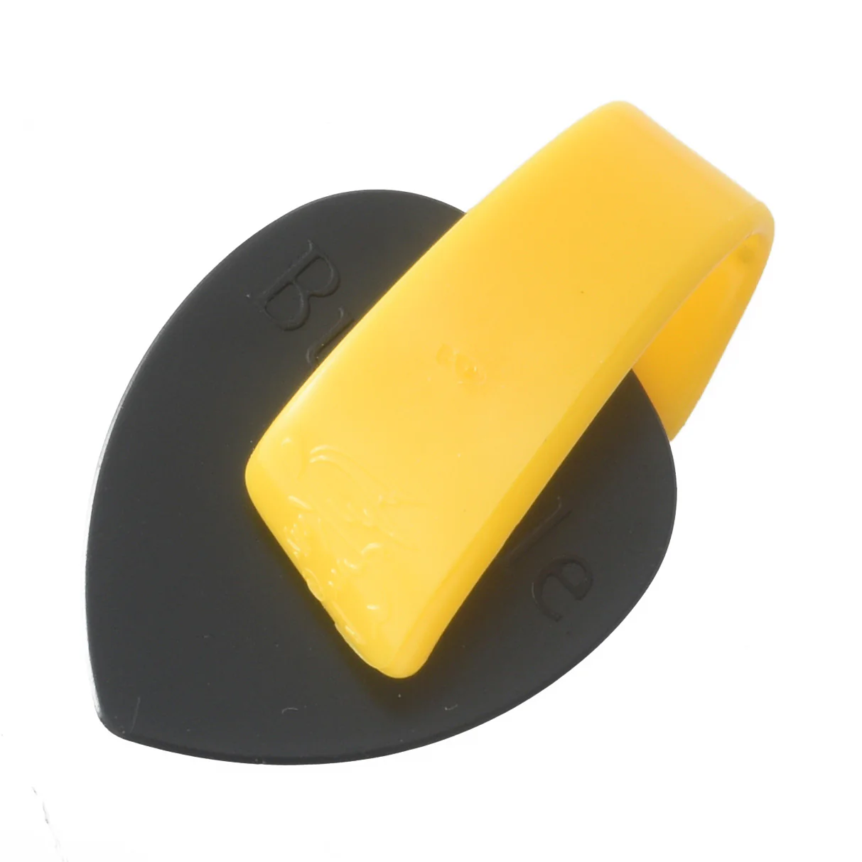 Fred Kelly Bumblebee Teardrop Guitar Pick, Heavy - Image 4