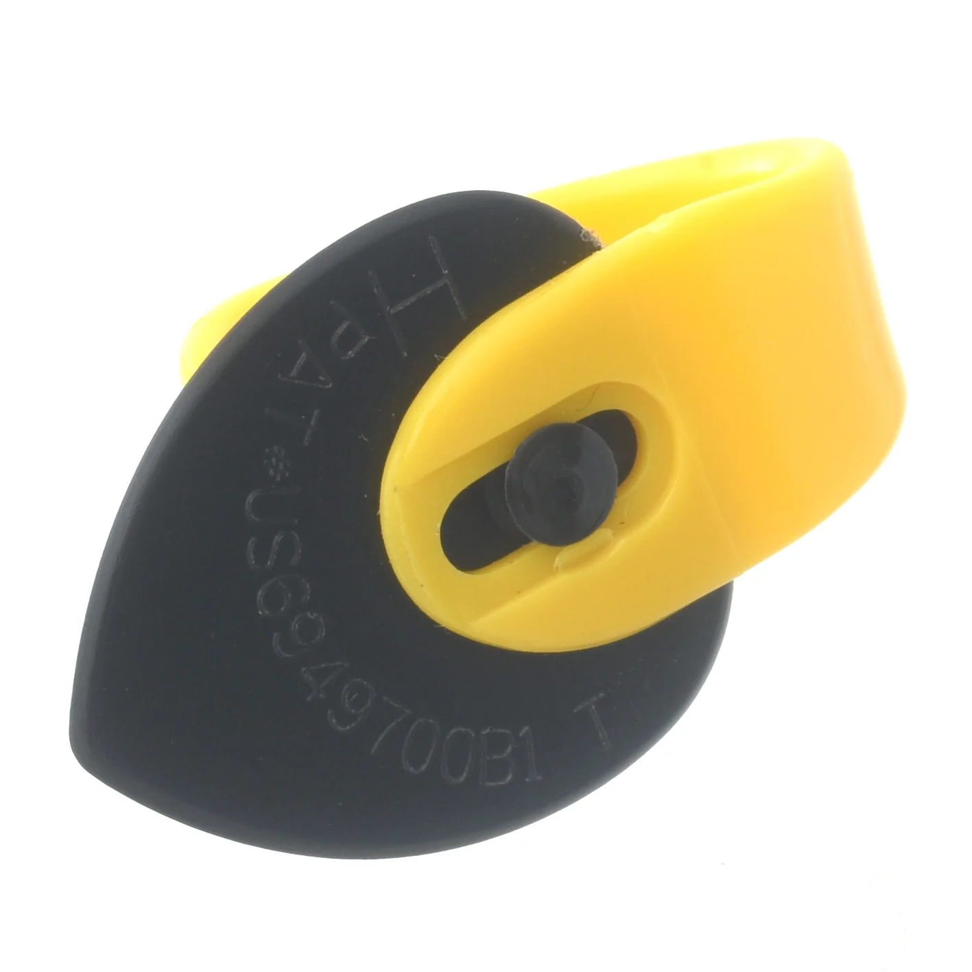 Fred Kelly Bumblebee Teardrop Large Guitar Pick, Heavy - Image 3