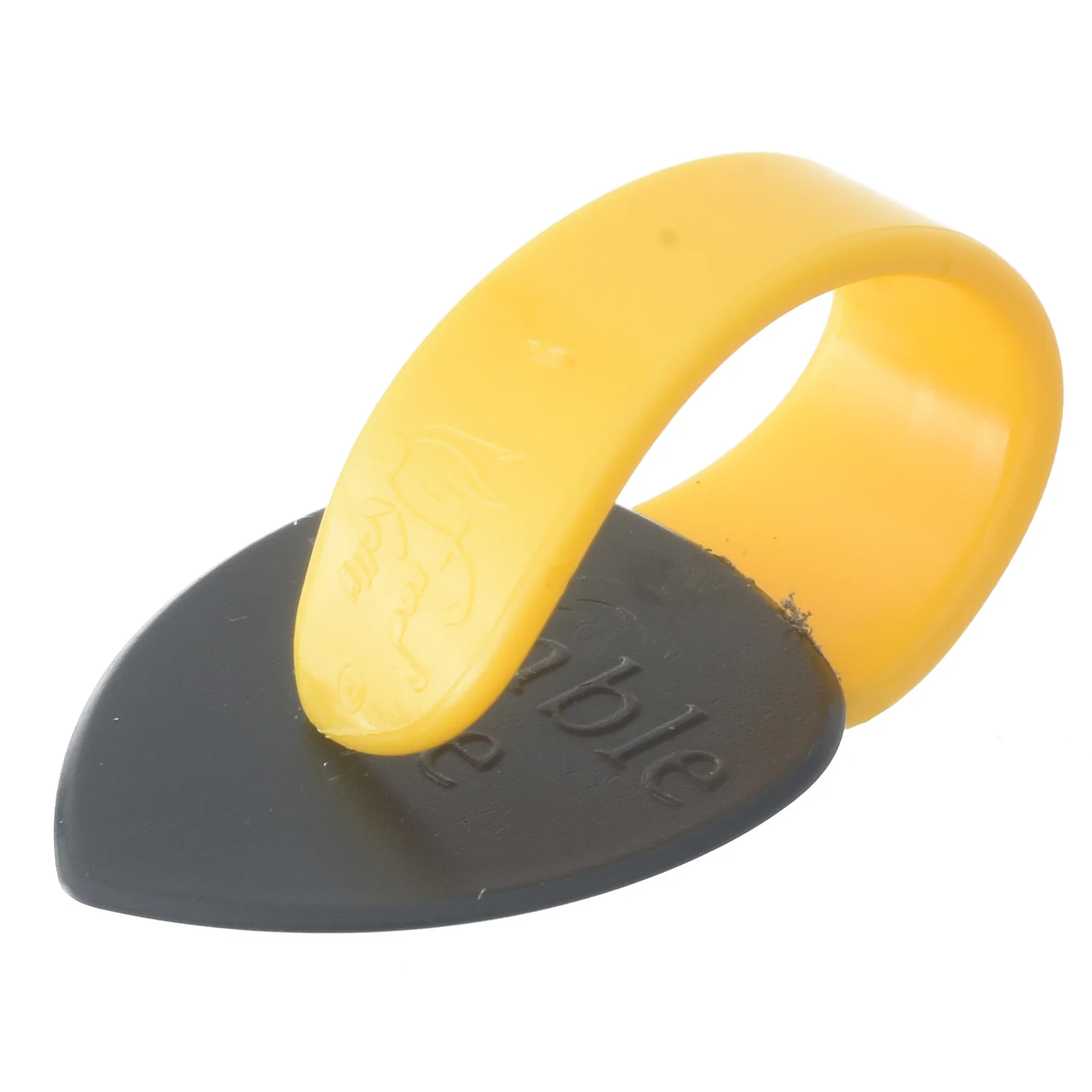 Fred Kelly Bumblebee Teardrop Large Guitar Pick, Heavy - Image 4