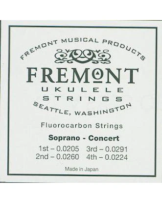 Fremont Clear Fluorocarbon Ukulele Strings