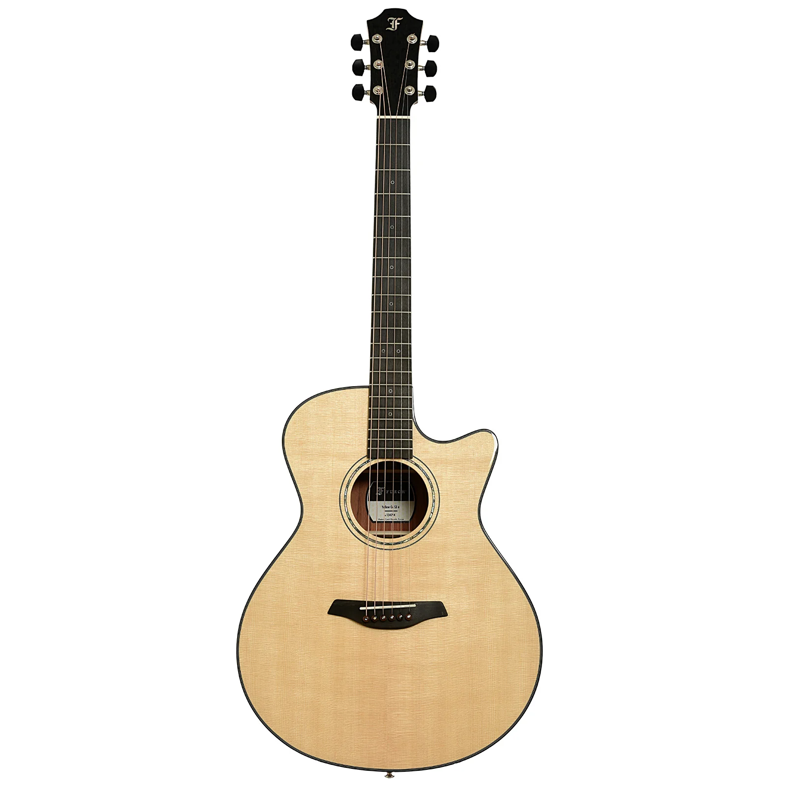Furch Limited Edition Yellow Gc-SX a Cutaway Acoustic Guitar - Image 14