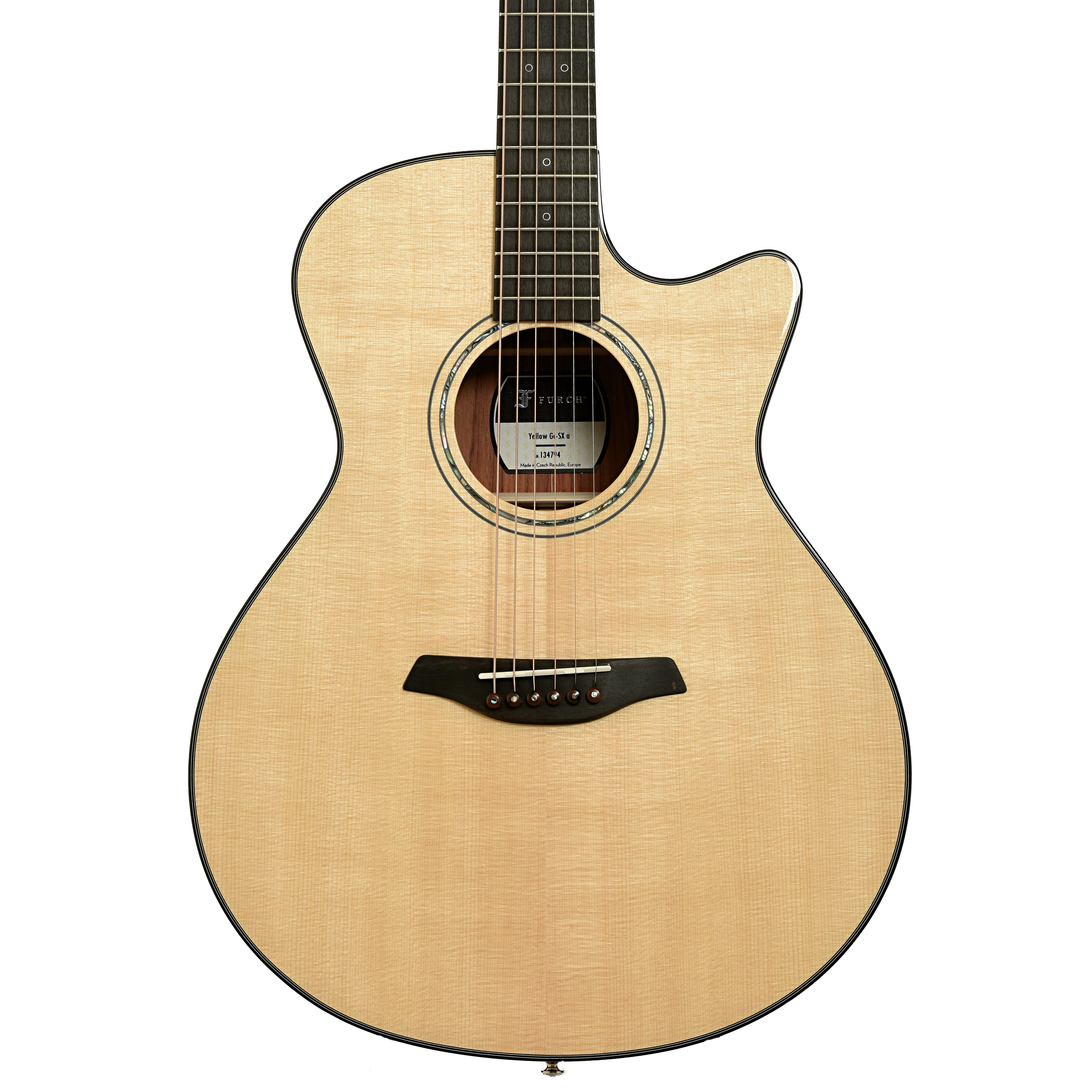 Furch Limited Edition Yellow Gc-SX a Cutaway Acoustic Guitar - Image 2