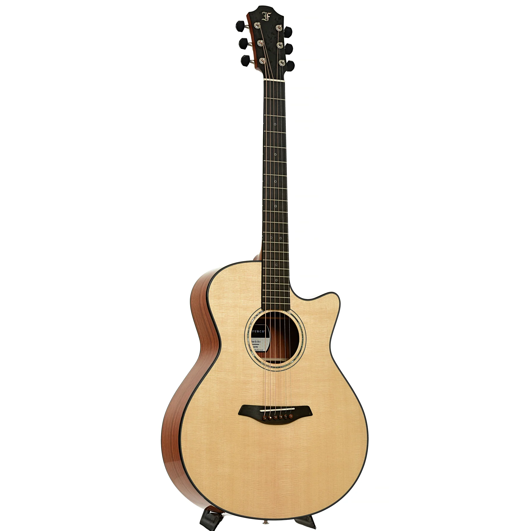 Furch Limited Edition Yellow Gc-SX a Cutaway Acoustic Guitar - Image 3