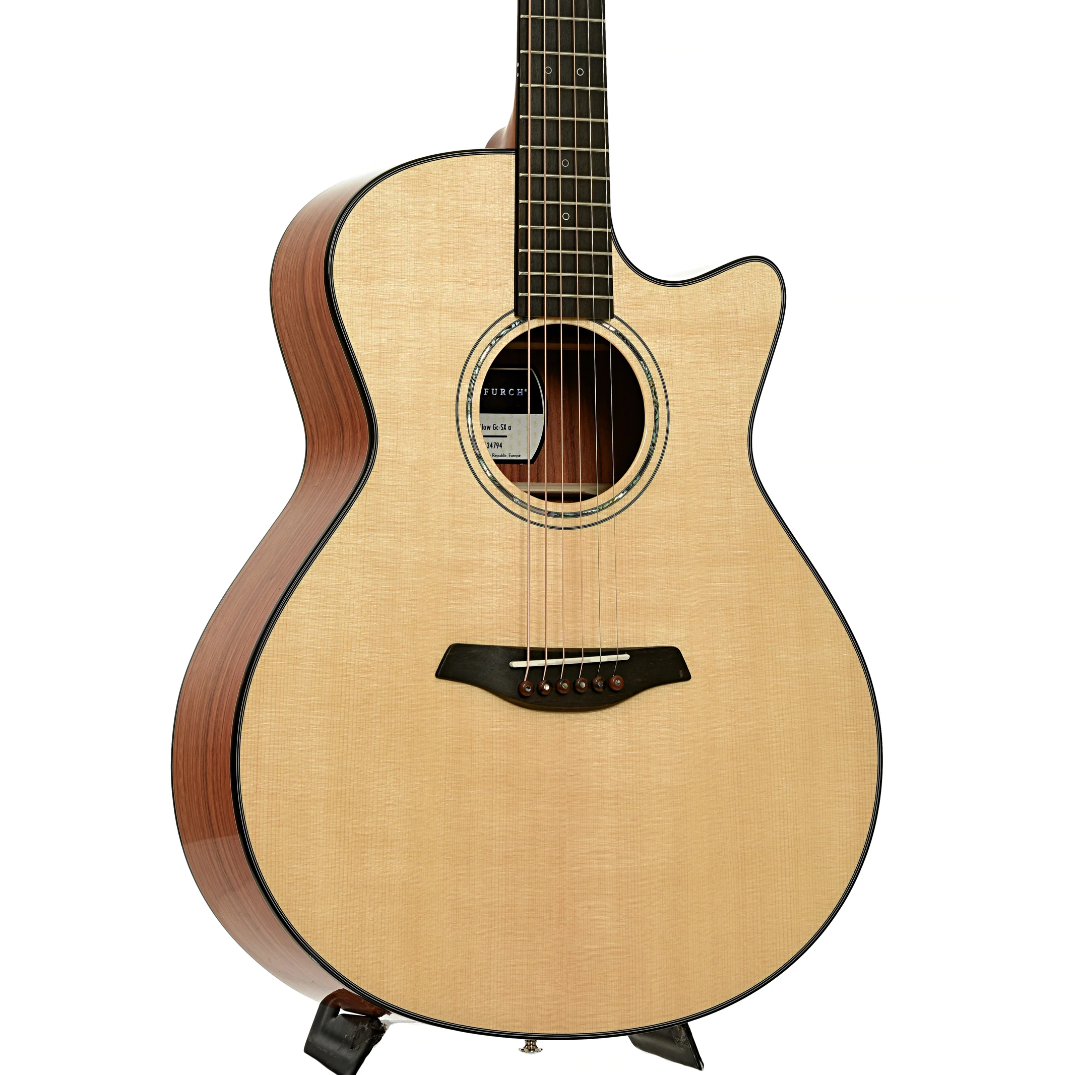 Furch Limited Edition Yellow Gc-SX a Cutaway Acoustic Guitar - Image 4