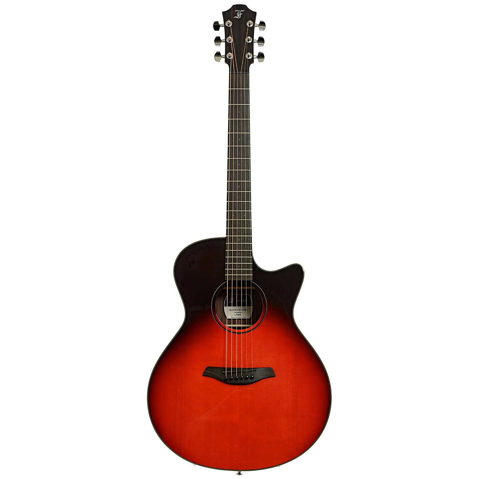 Furch Spectra Plus Gc-ER a Maranello Red Acoustic Guitar - Image 14
