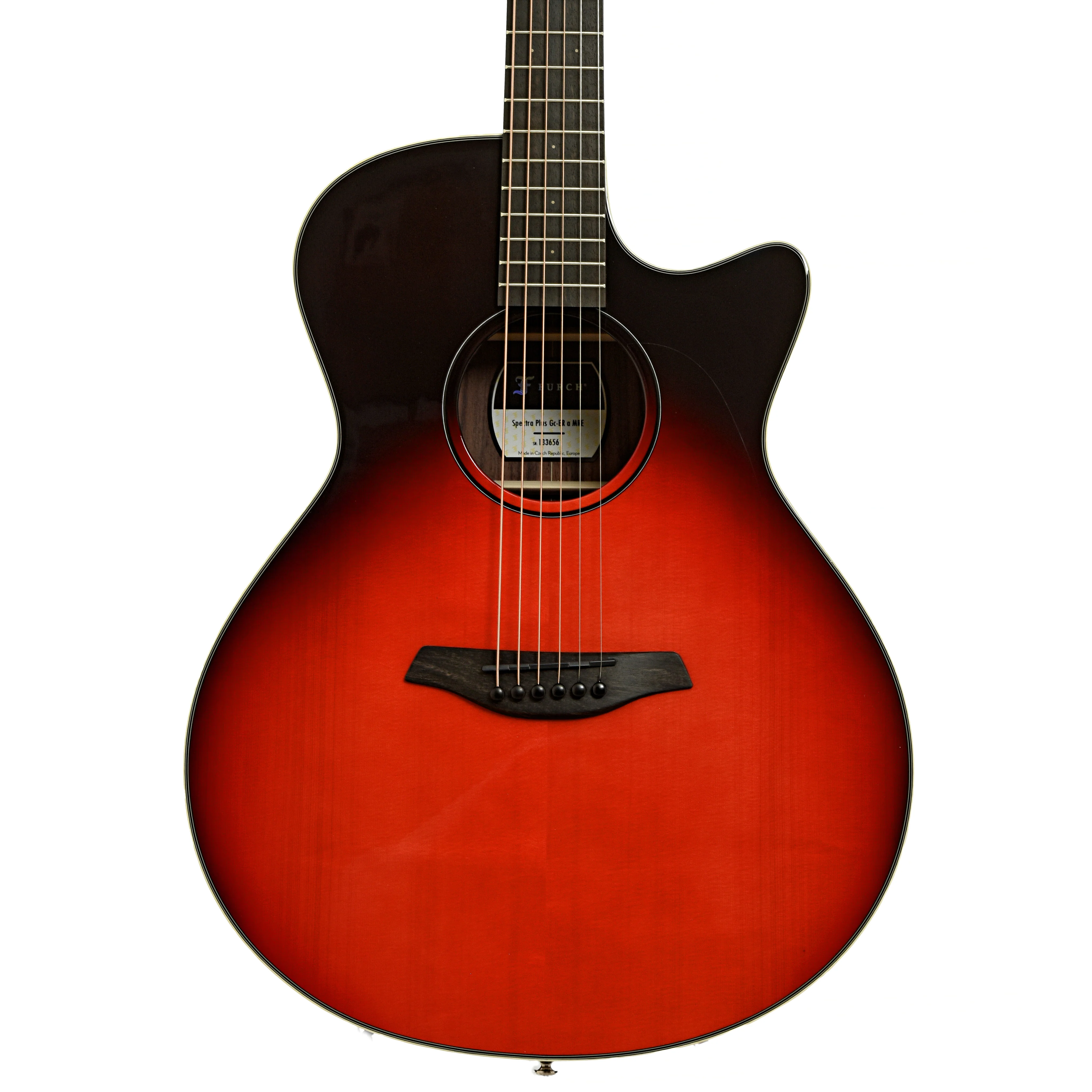 Furch Spectra Plus Gc-ER a Maranello Red Acoustic Guitar - Image 2