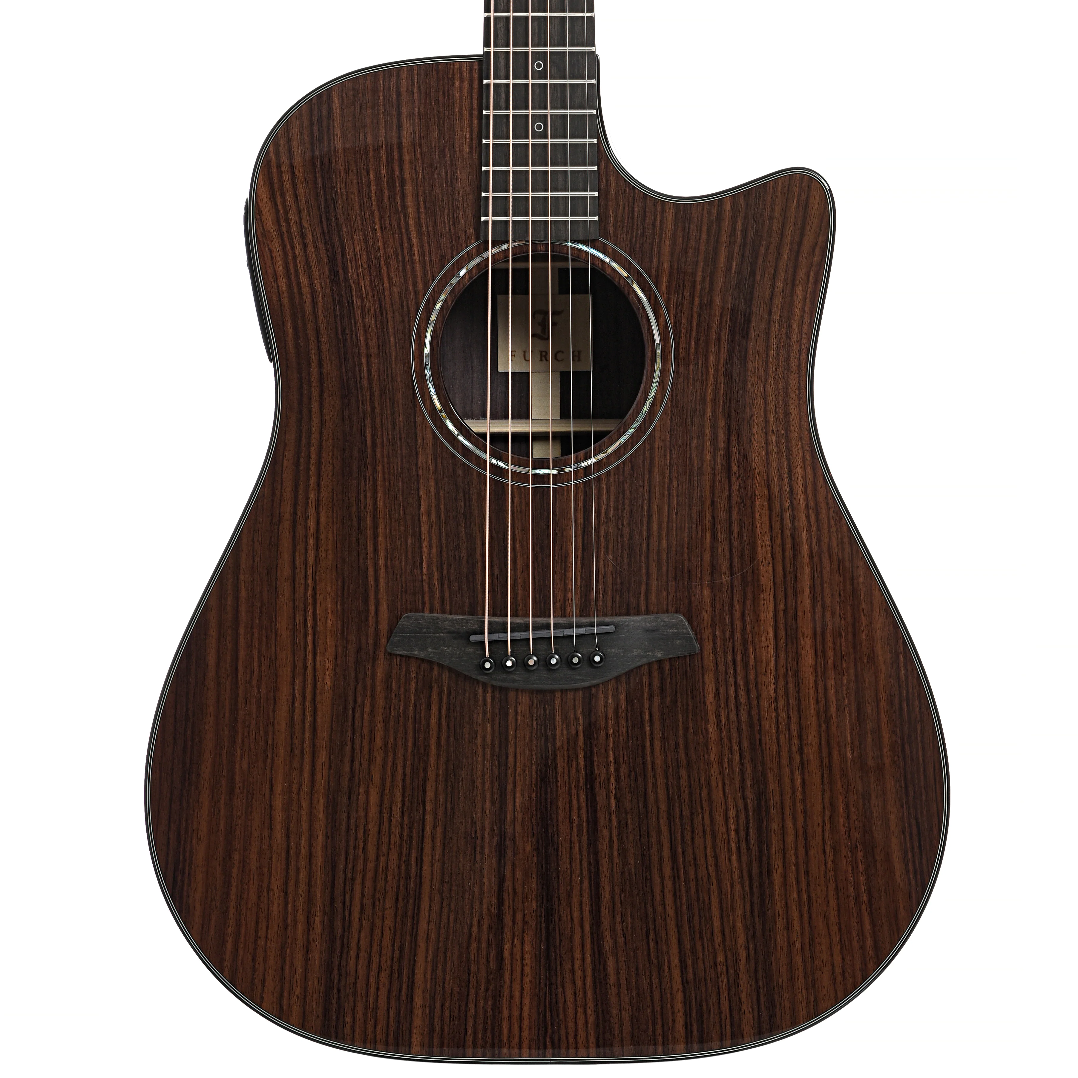 Furch New Old Stock Dark Yellow Dc-RR SPA Dreadnought Acoustic Guitar with Older CNR System® Neck Design - Image 2