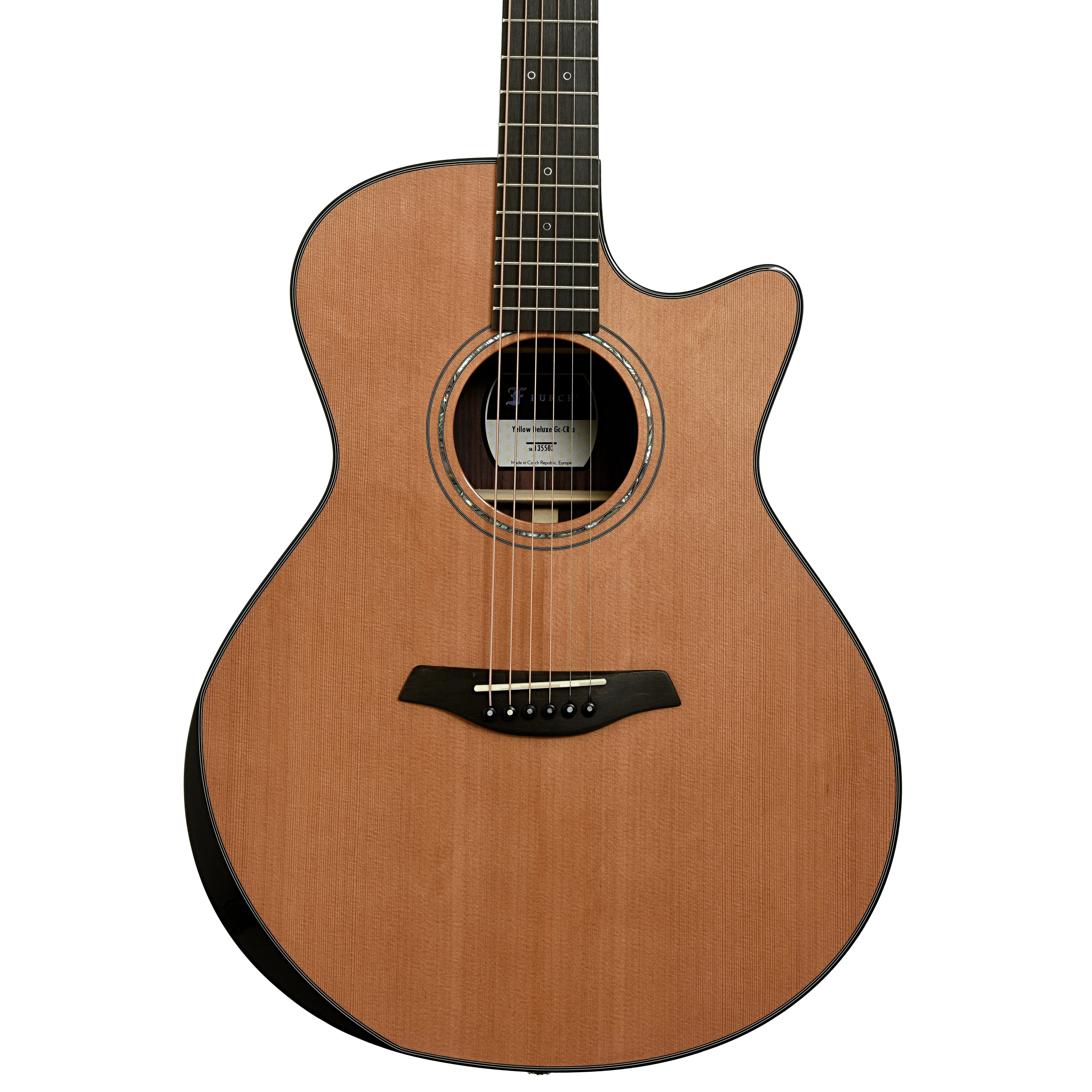 Furch Yellow Deluxe Gc-CR a Grand Auditorium Acoustic Guitar - Image 2