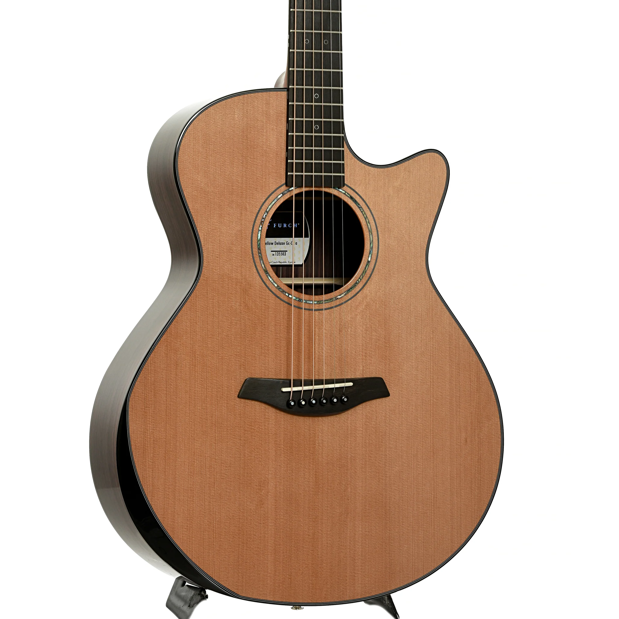 Furch Yellow Deluxe Gc-CR a Grand Auditorium Acoustic Guitar - Image 4