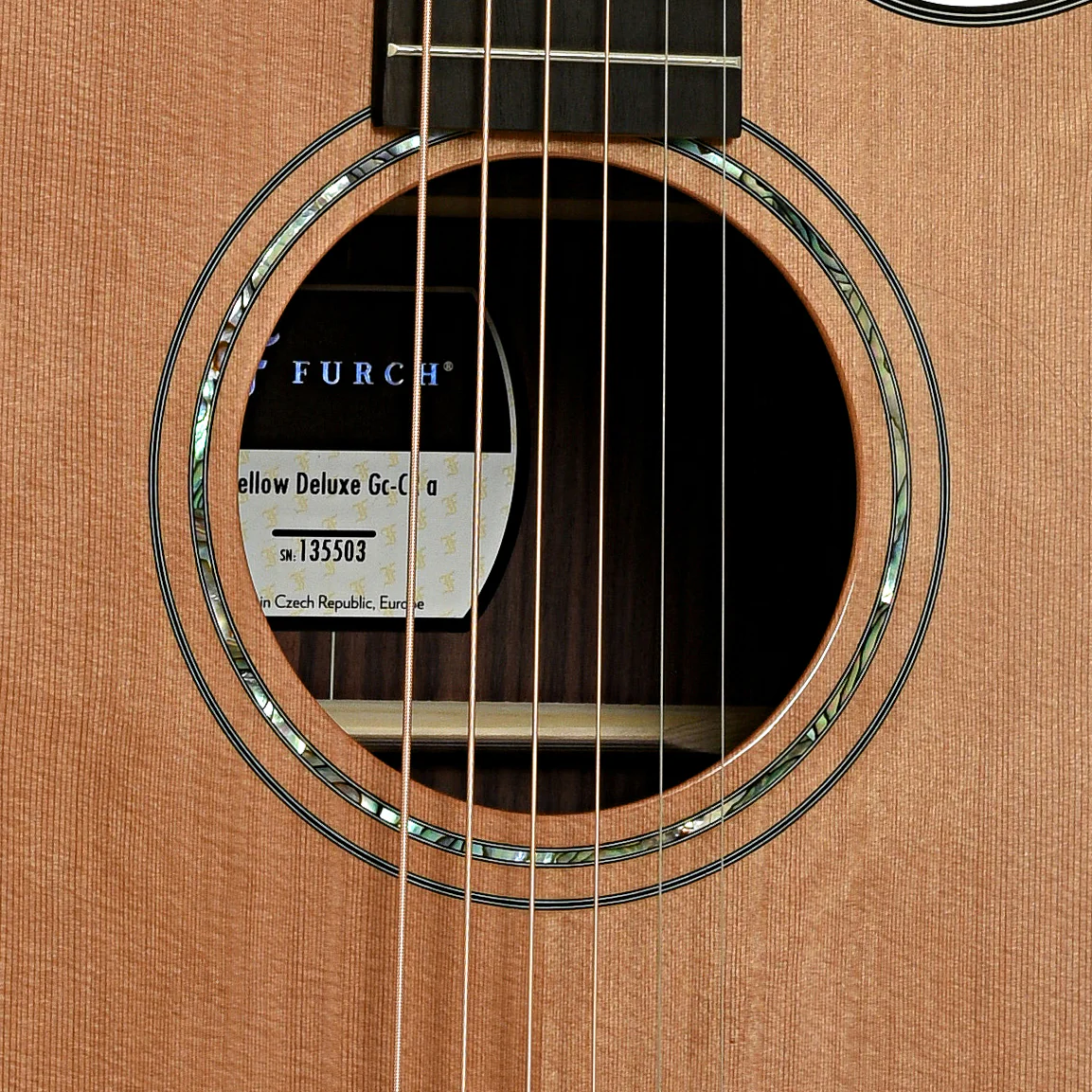 Furch Yellow Deluxe Gc-CR a Grand Auditorium Acoustic Guitar - Image 6