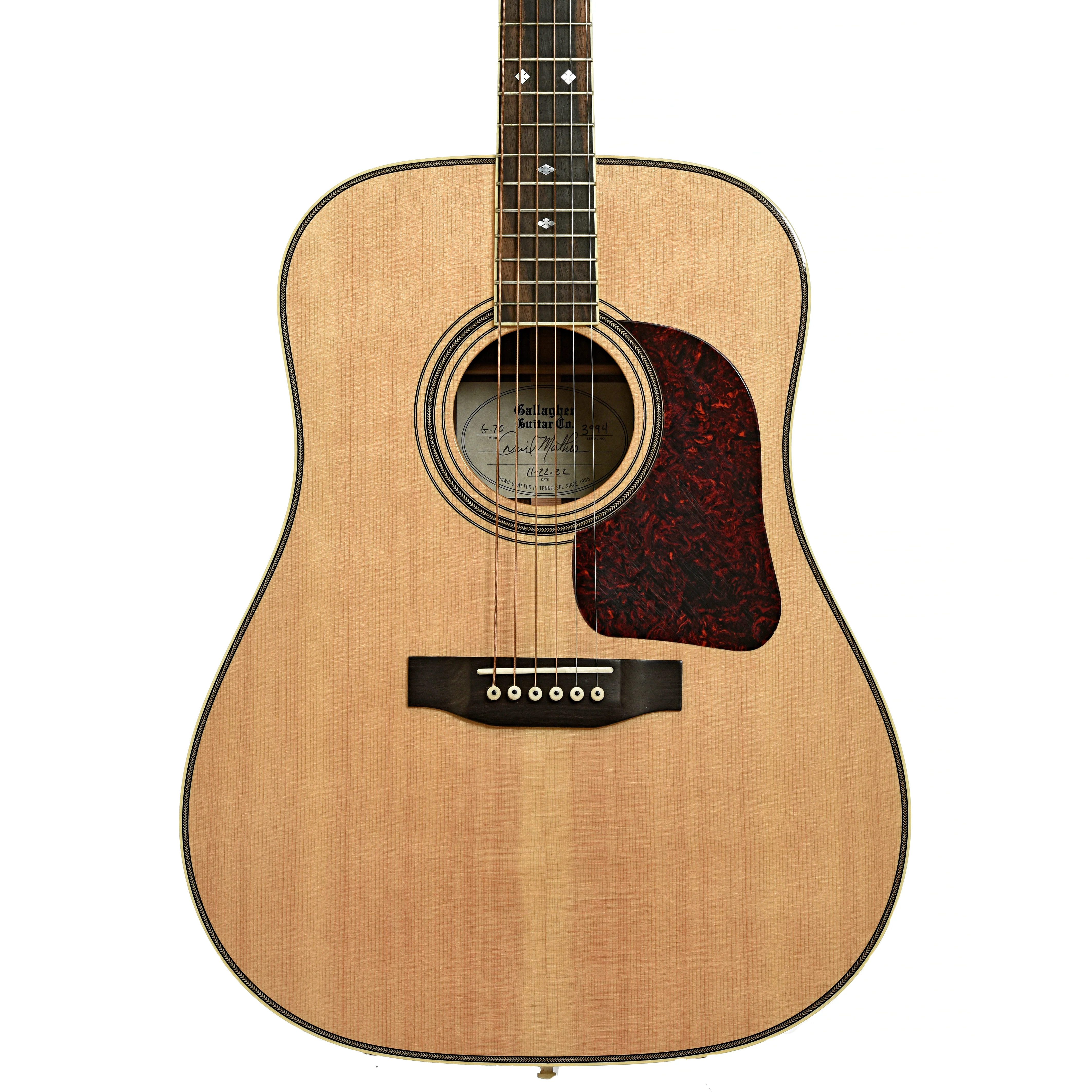 Gallagher Guitar Co. G-70 Dreadnought Guitar (2022) - Image 2