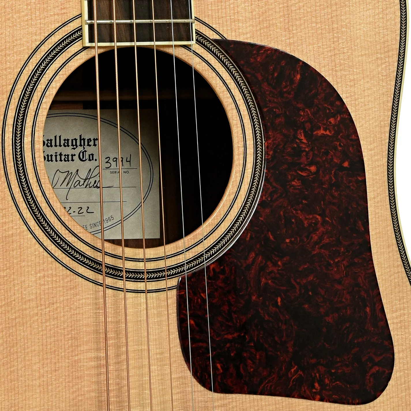 Gallagher Guitar Co. G-70 Dreadnought Guitar (2022) - Image 6