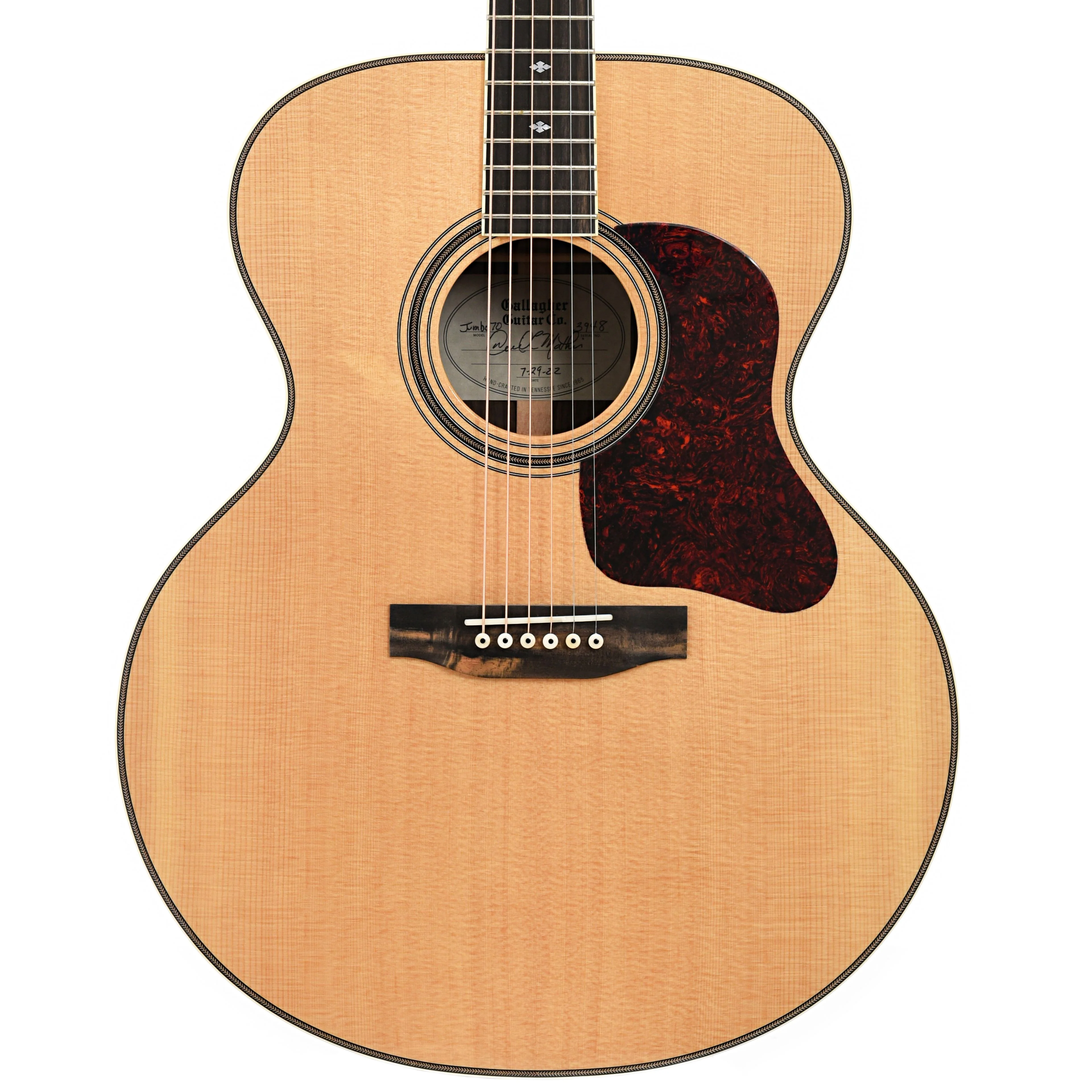 Gallagher Guitar Co. Jumbo 70 Acoustic Guitar & Case - Image 2