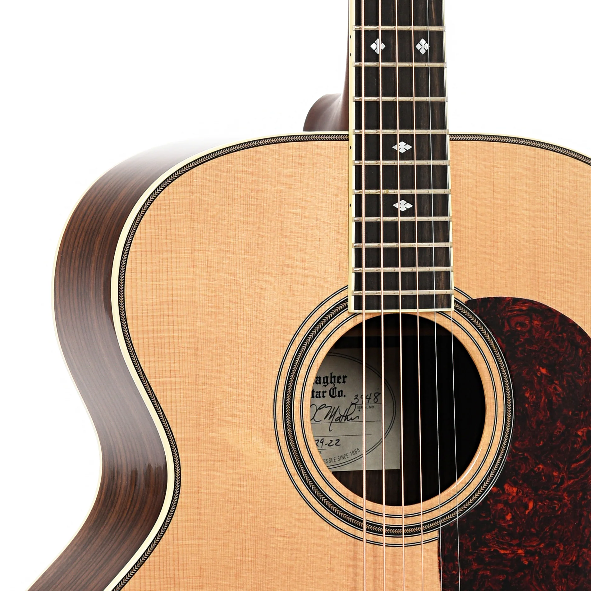 Gallagher Guitar Co. Jumbo 70 Acoustic Guitar & Case - Image 6