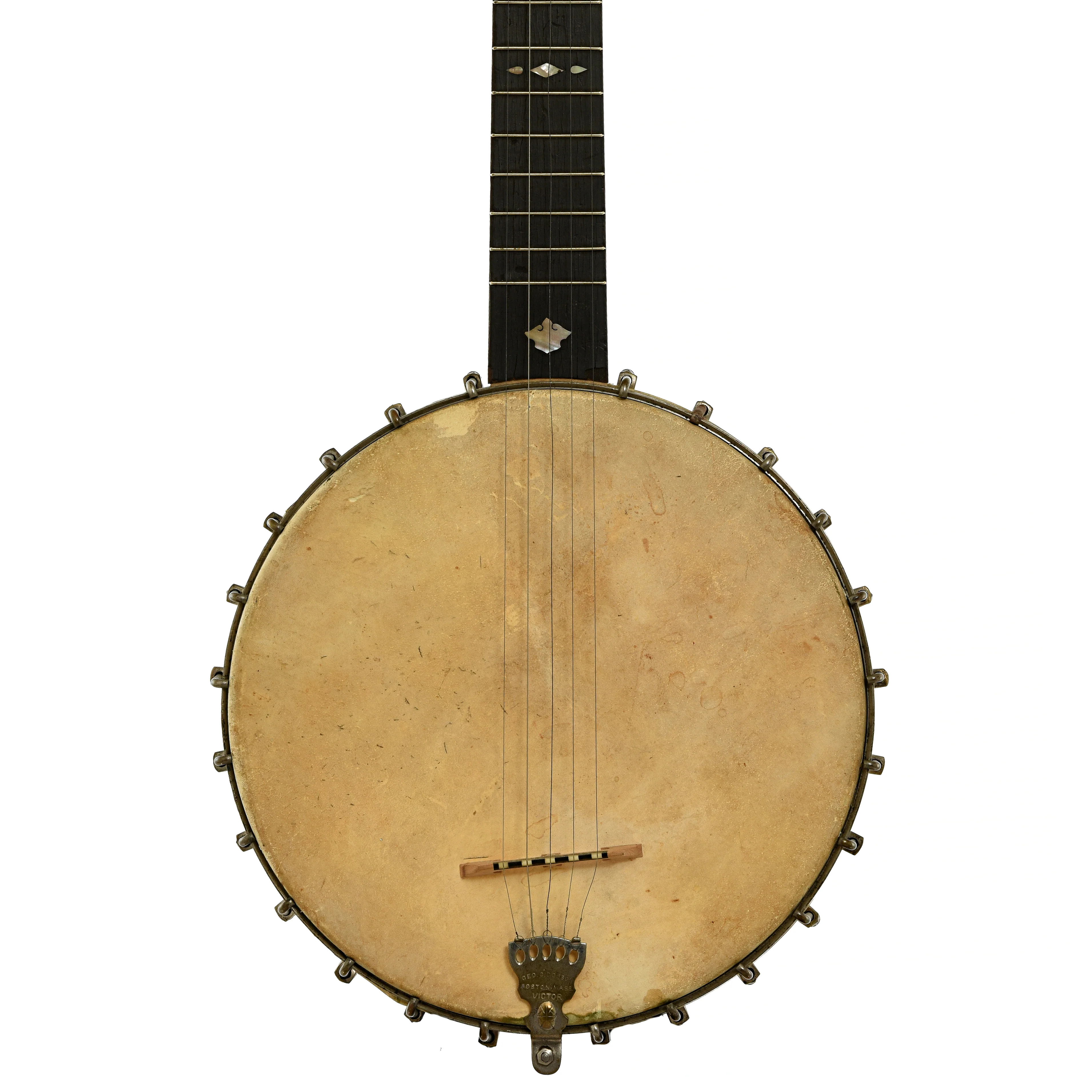 Geo. C. Dobson Victor Gem Open Back Banjo (1880's) - Image 4