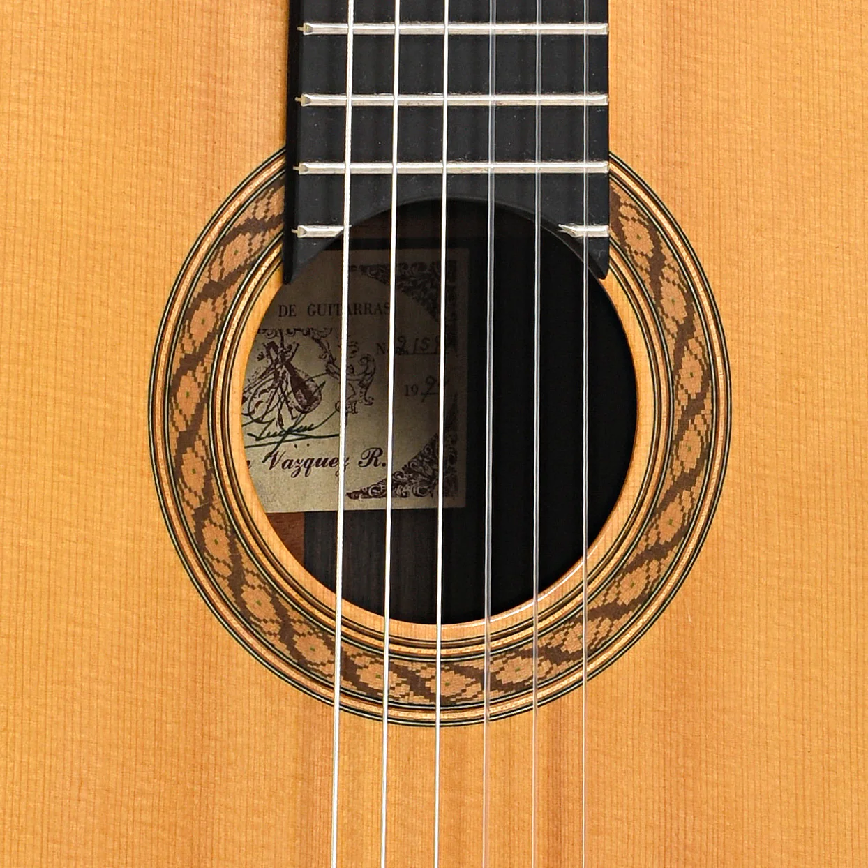 German Vazquez Rubio Classical Guitar (1994) - Image 6