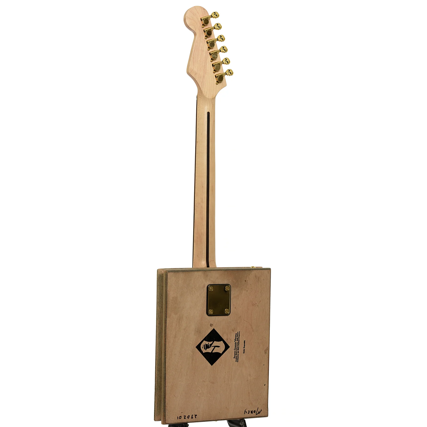 Get Down Guitars Cigar Box Electric Guitar - Image 12