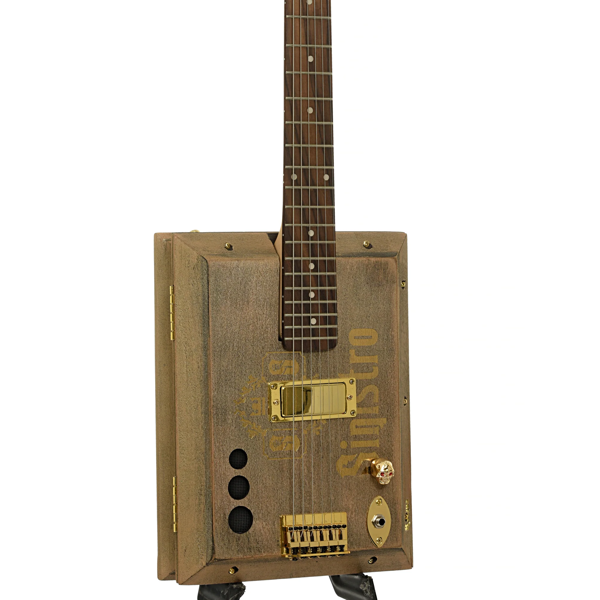 Get Down Guitars Cigar Box Electric Guitar - Image 4