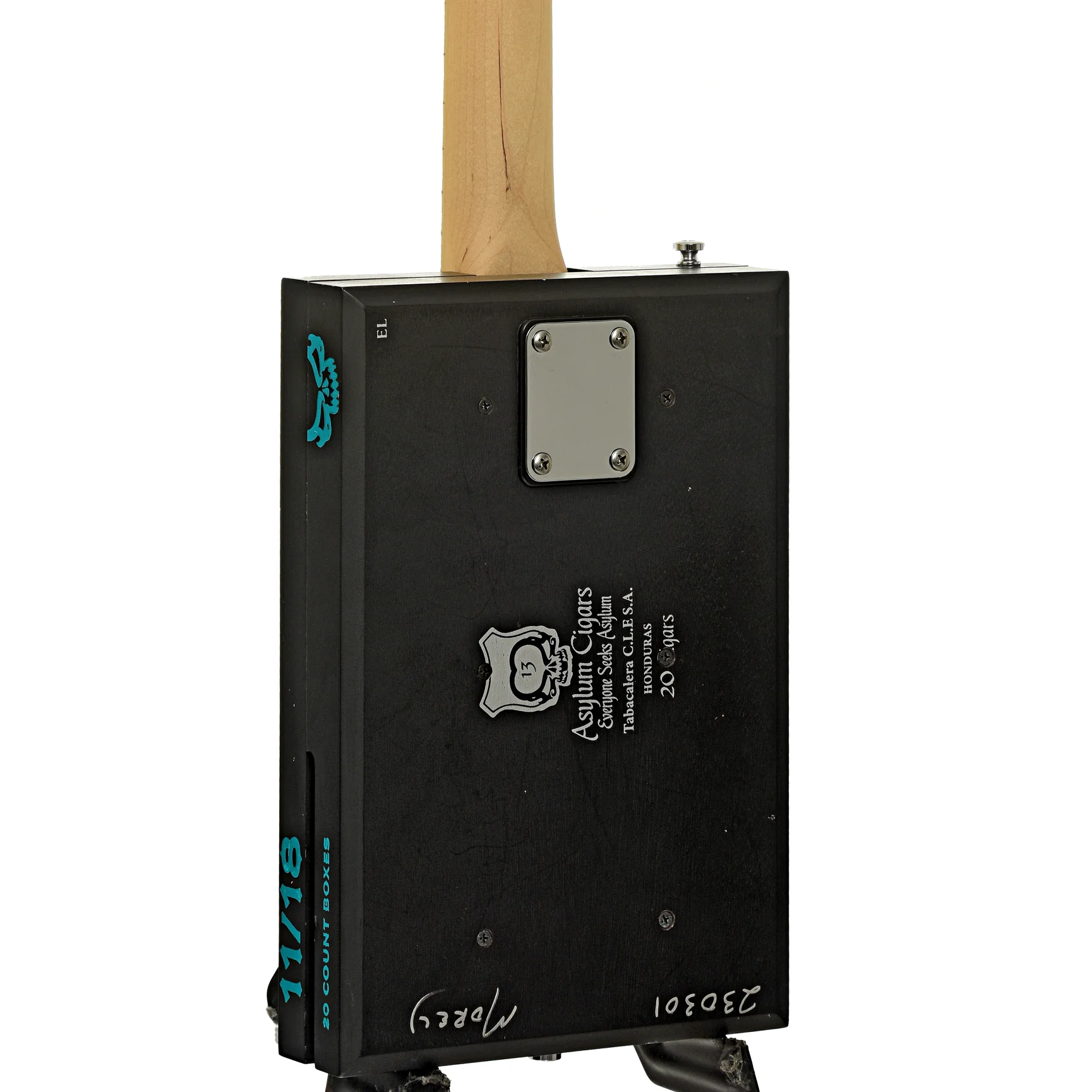 Get Down Guitars Cigar Box Electric Guitar - Image 11