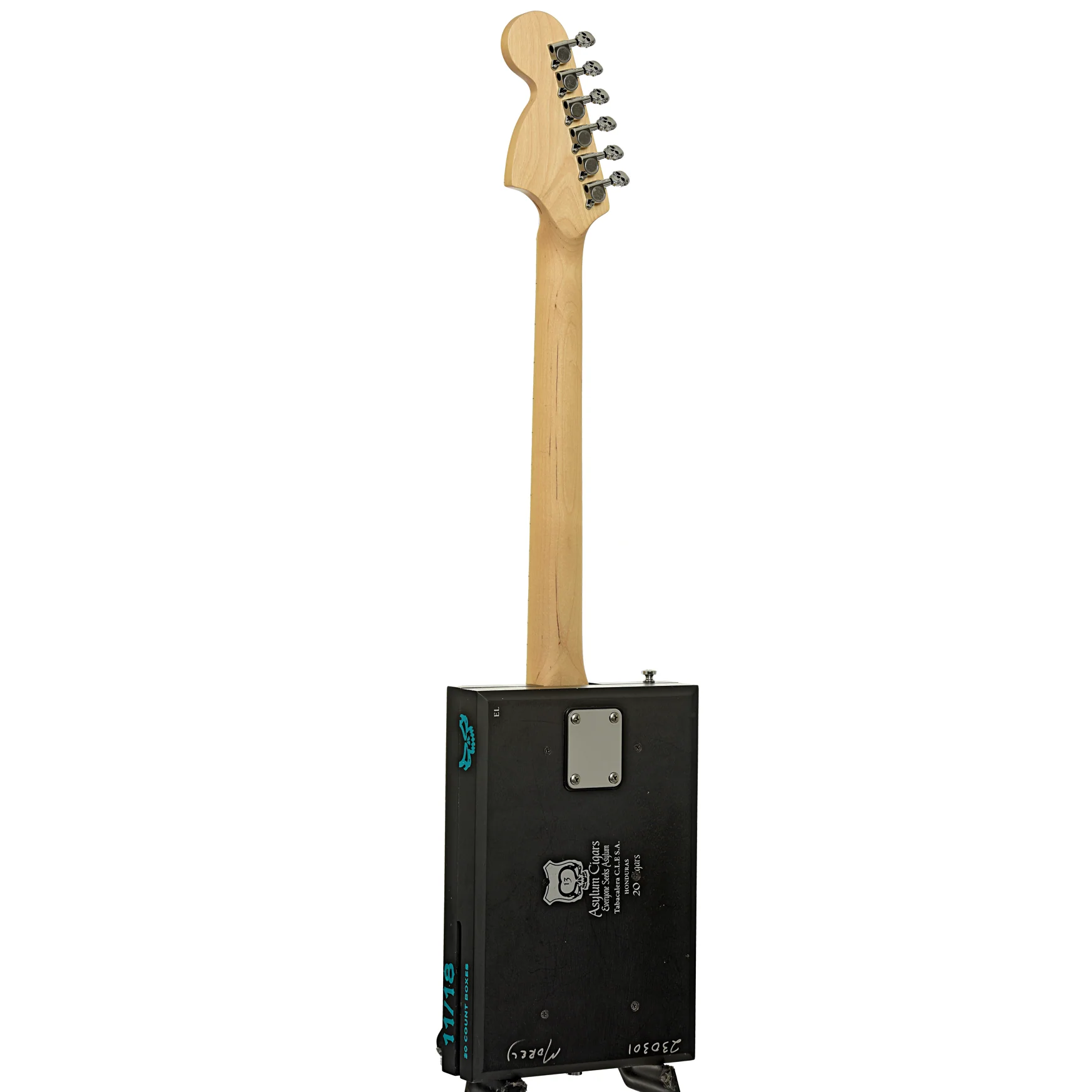 Get Down Guitars Cigar Box Electric Guitar - Image 12