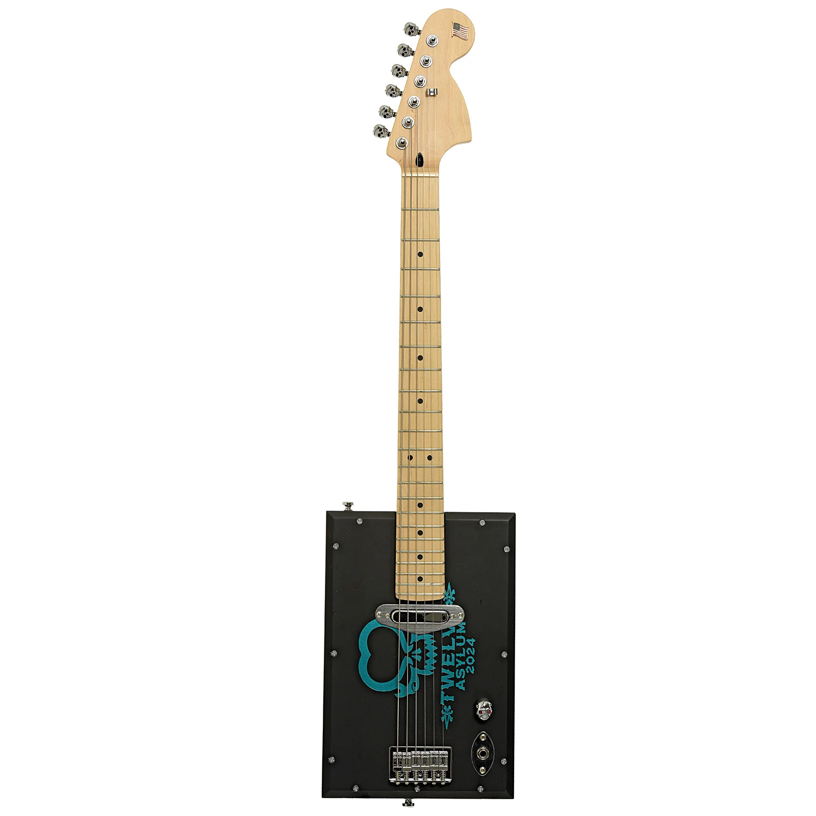 Get Down Guitars Cigar Box Electric Guitar - Image 13
