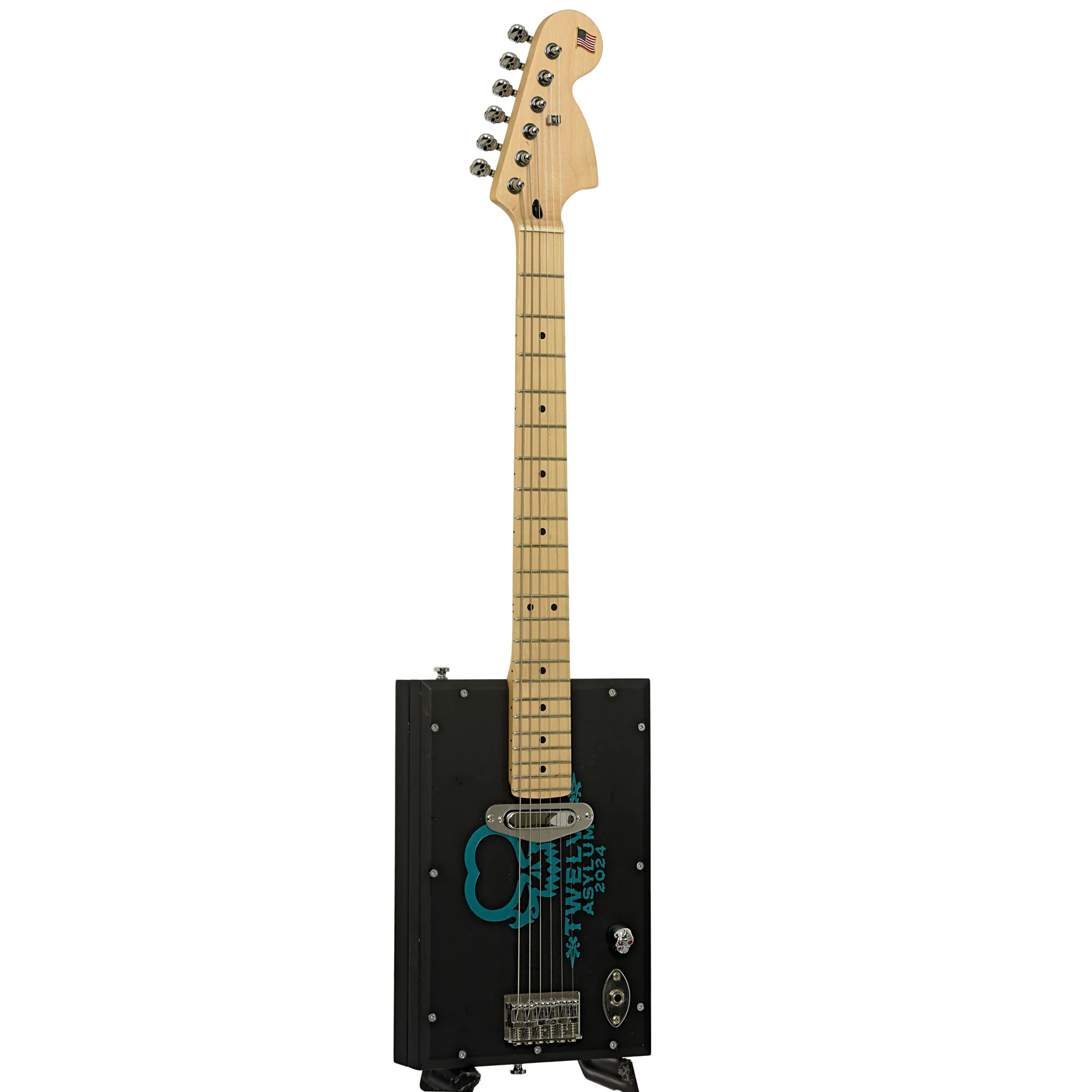 Get Down Guitars Cigar Box Electric Guitar - Image 3