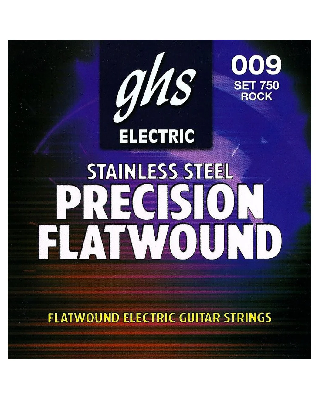 GHS 750 Precision Flatwound Stainless Steel Electric Guitar Strings, Ultra Light - Image 2