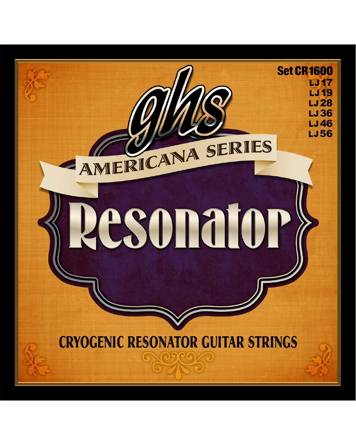 GHS CR1600 Americana Cryogenic Phosphor Bronze Resonator Guitar Strings - Image 2