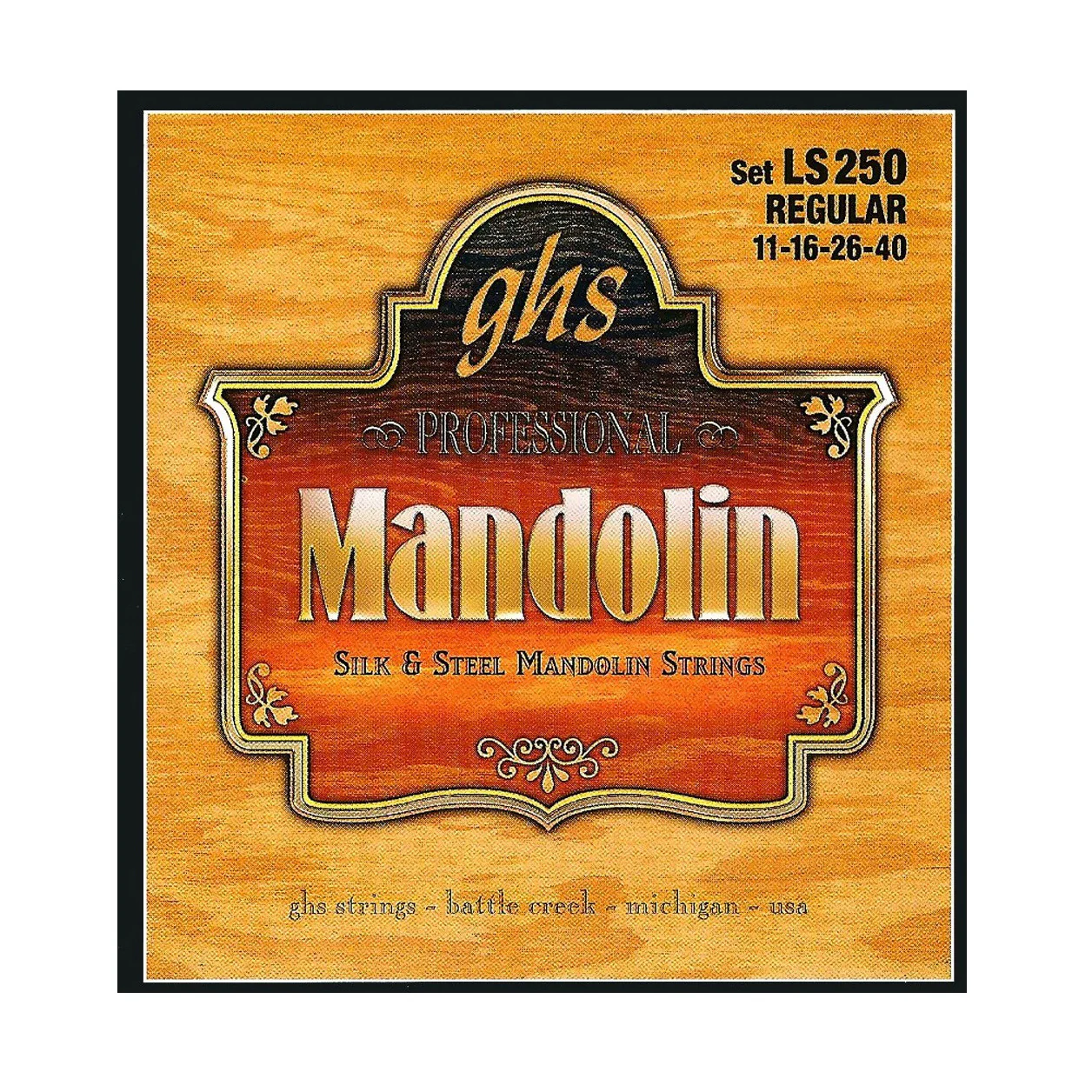 GHS LS250 Silk & Steel Mandolin Strings, Regular - Image 2