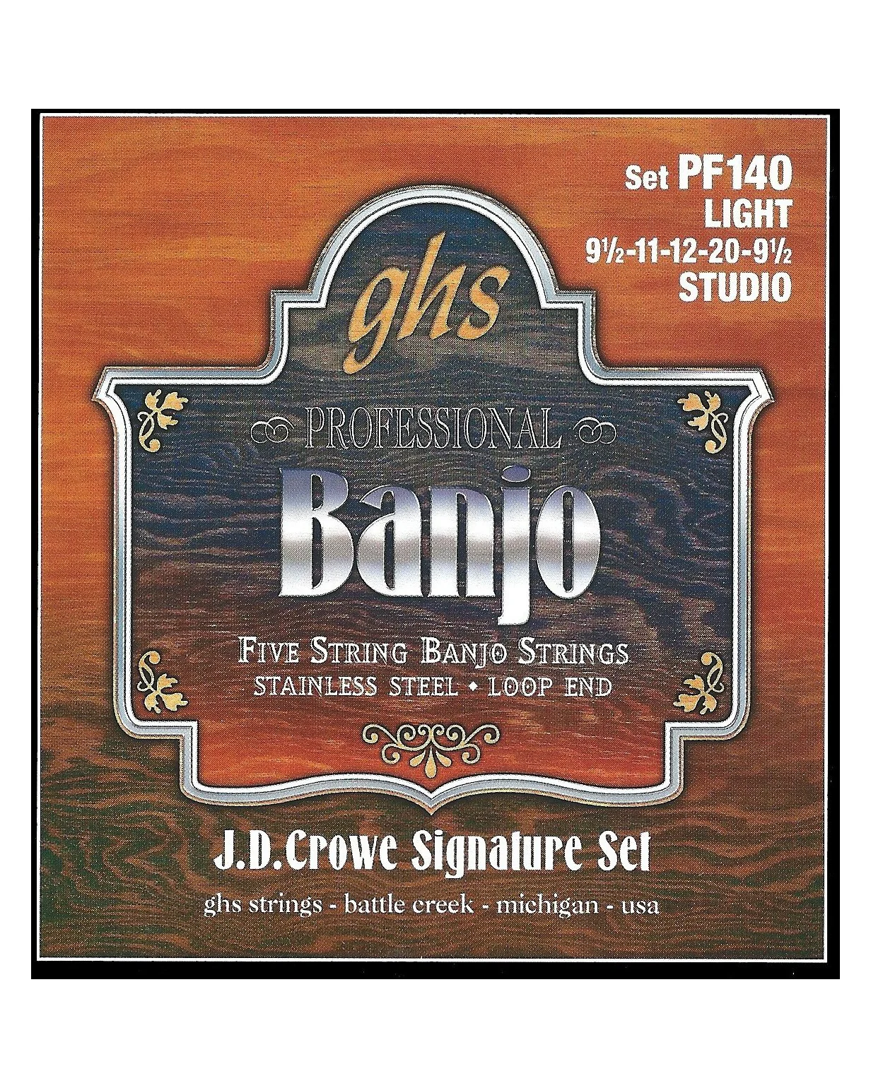 GHS PF140 J.D. Crowe Signature Studio Banjo Strings - Image 2