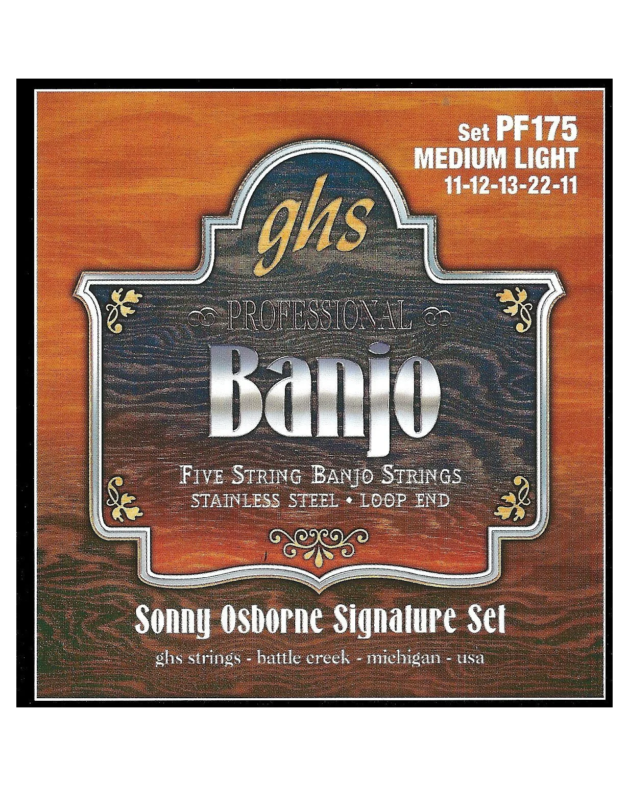 GHS PF175 Sonny Osborne Signature Banjo Strings - Image 2