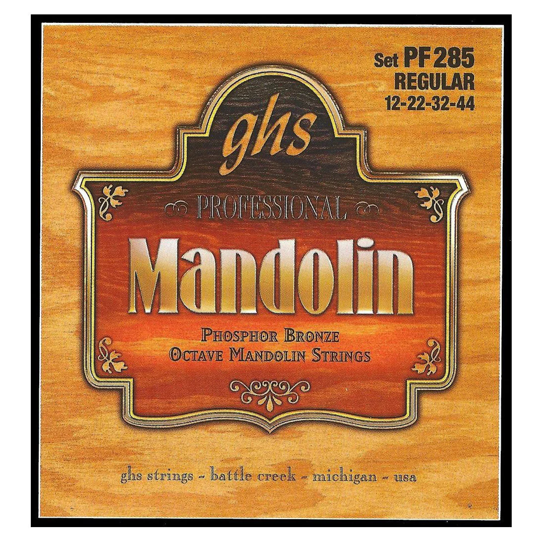 GHS PF285 Phosphor Bronze Octave Mandolin Strings, Regular
