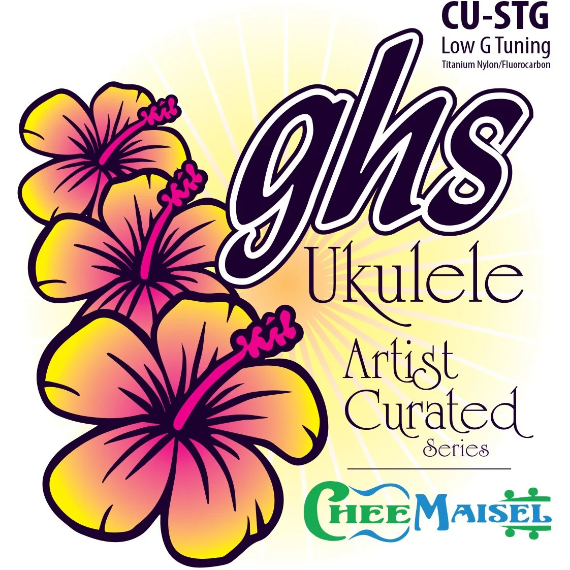 GHS CU-STG Chee & Maisel Signature Tenor Ukulele Strings, Low G - Image 2