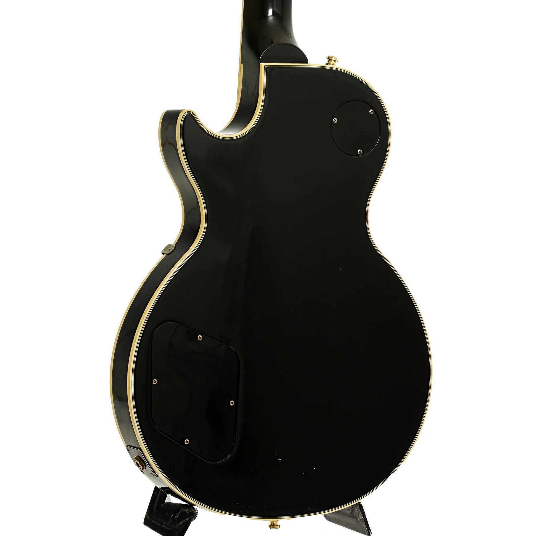 Gibson Les Paul Custom '57 Black Beauty Reissue Electric Guitar (1992) - Image 11