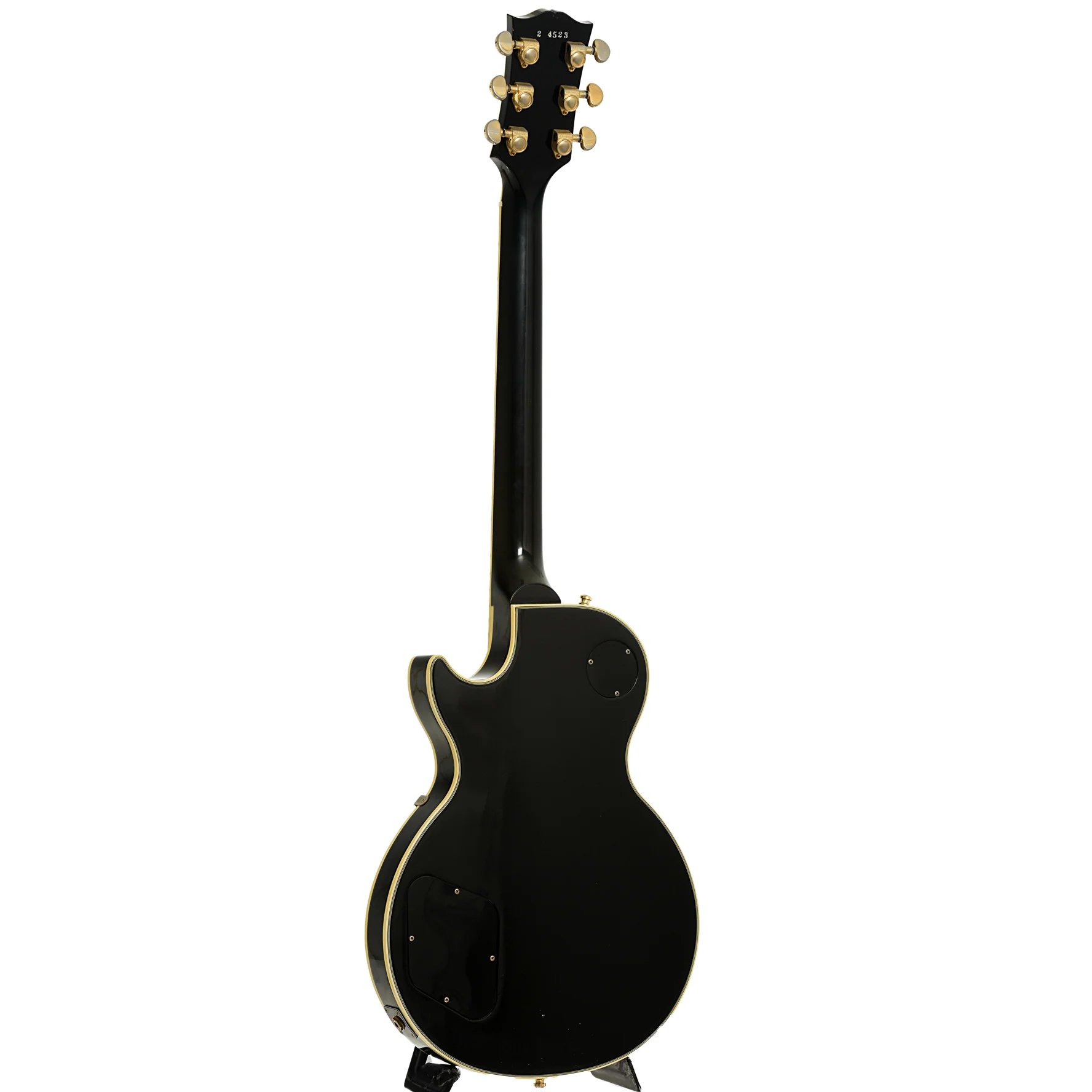 Gibson Les Paul Custom '57 Black Beauty Reissue Electric Guitar (1992) - Image 12