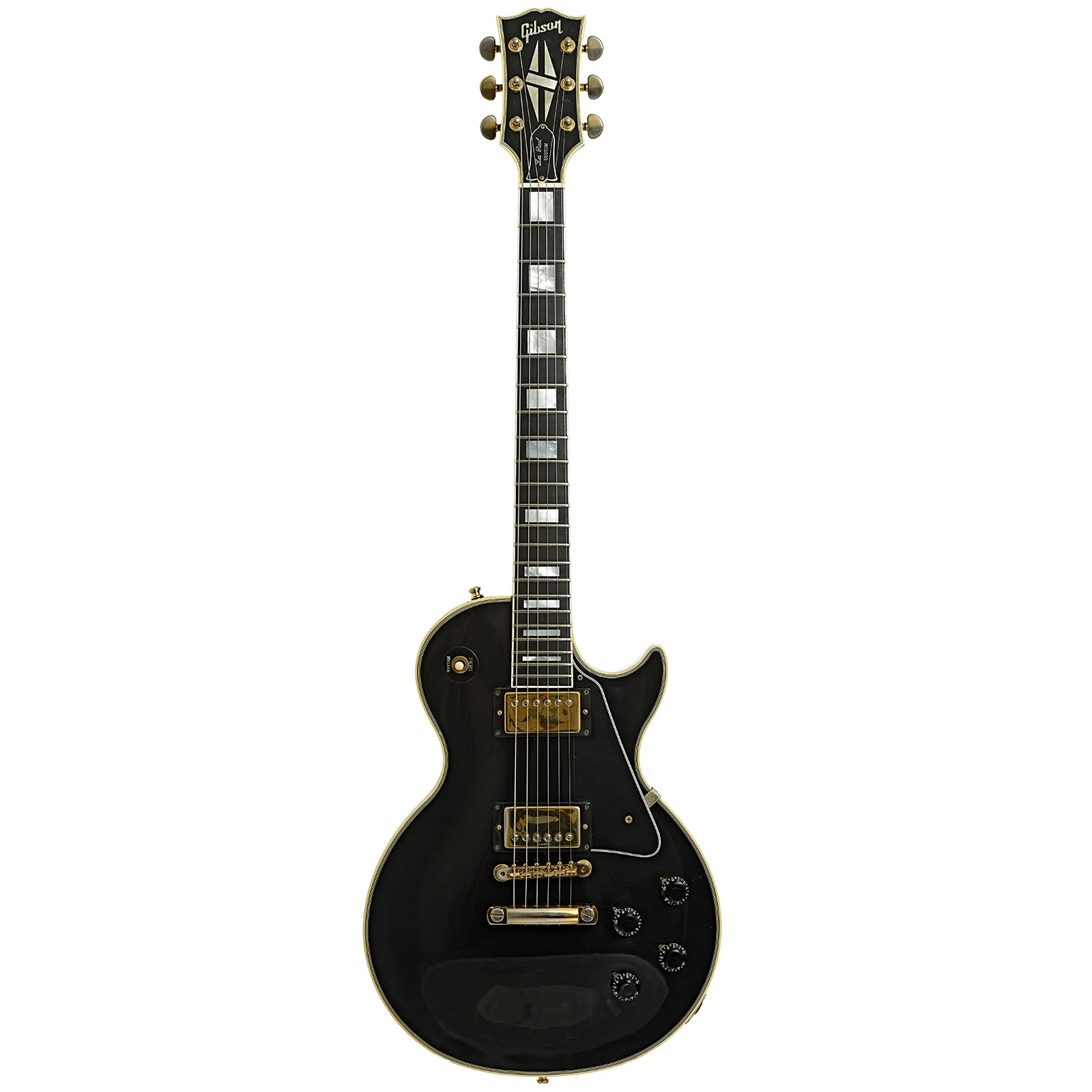 Gibson Les Paul Custom '57 Black Beauty Reissue Electric Guitar (1992) - Image 14