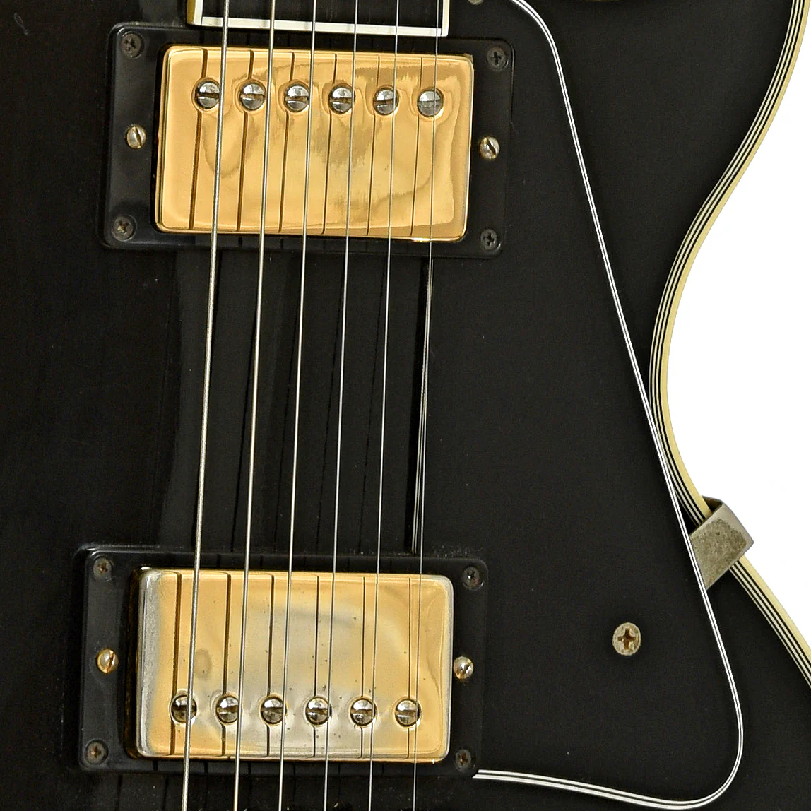 Gibson Les Paul Custom '57 Black Beauty Reissue Electric Guitar (1992) - Image 6
