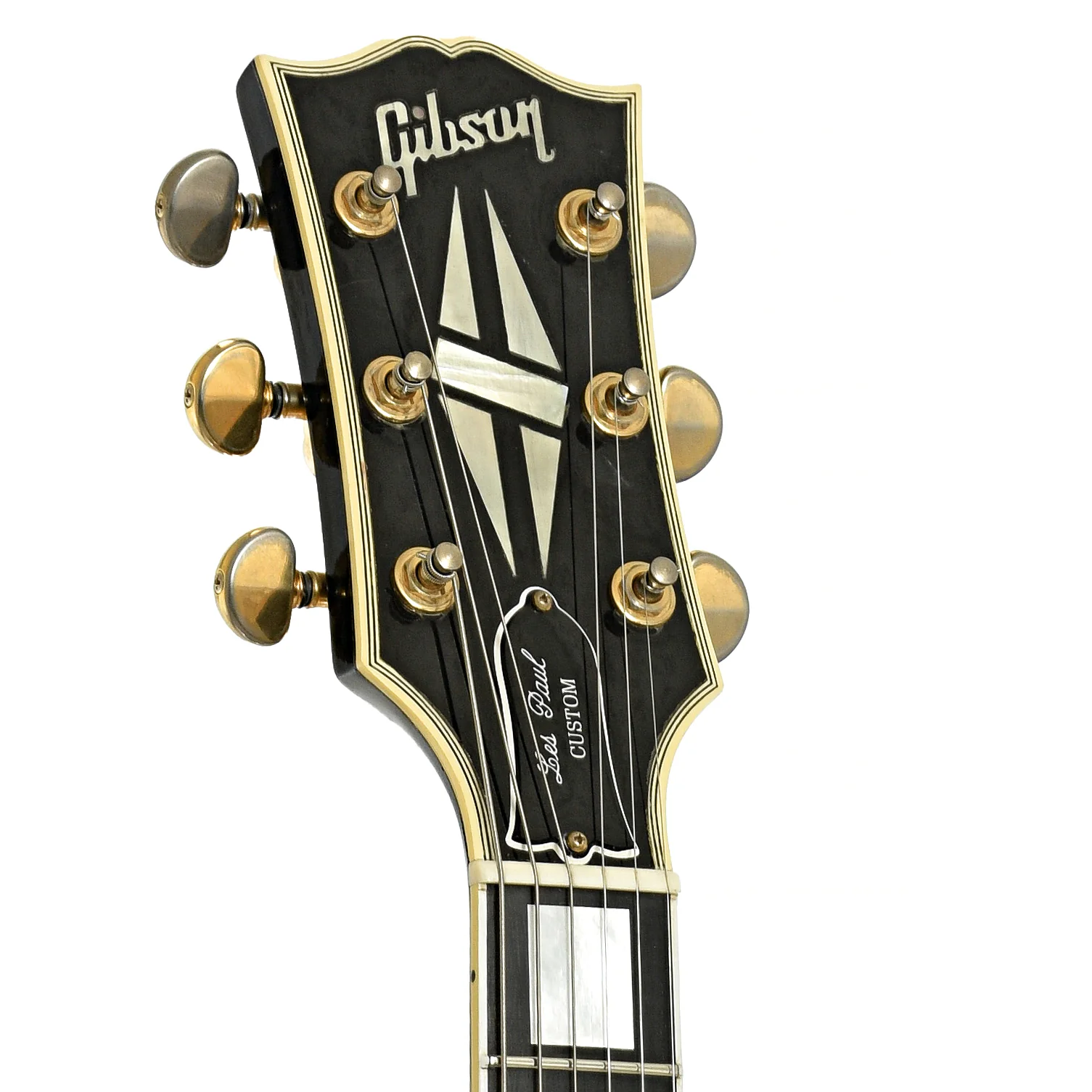 Gibson Les Paul Custom '57 Black Beauty Reissue Electric Guitar (1992) - Image 8