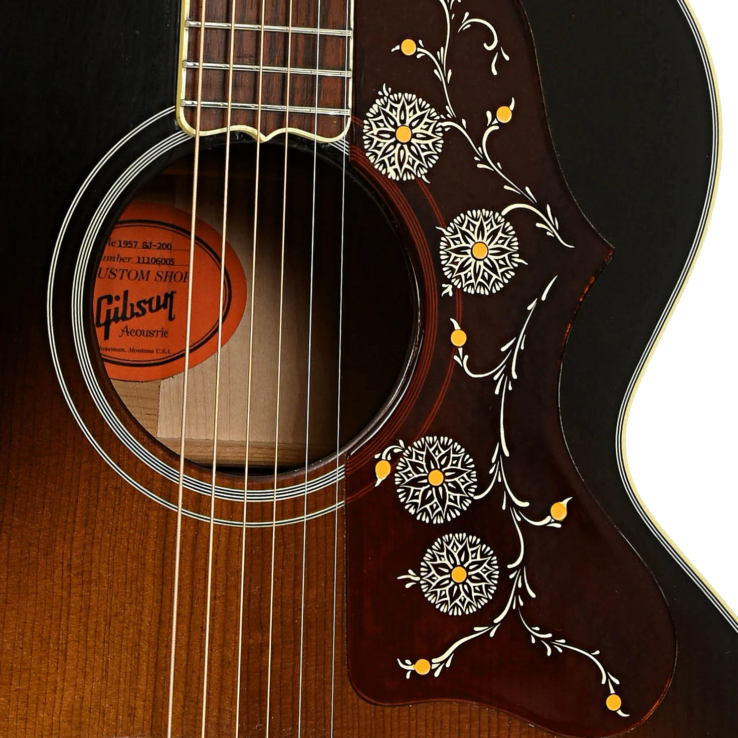 Gibson 1957 SJ-200 Acoustic Guitar (2016) - Image 6