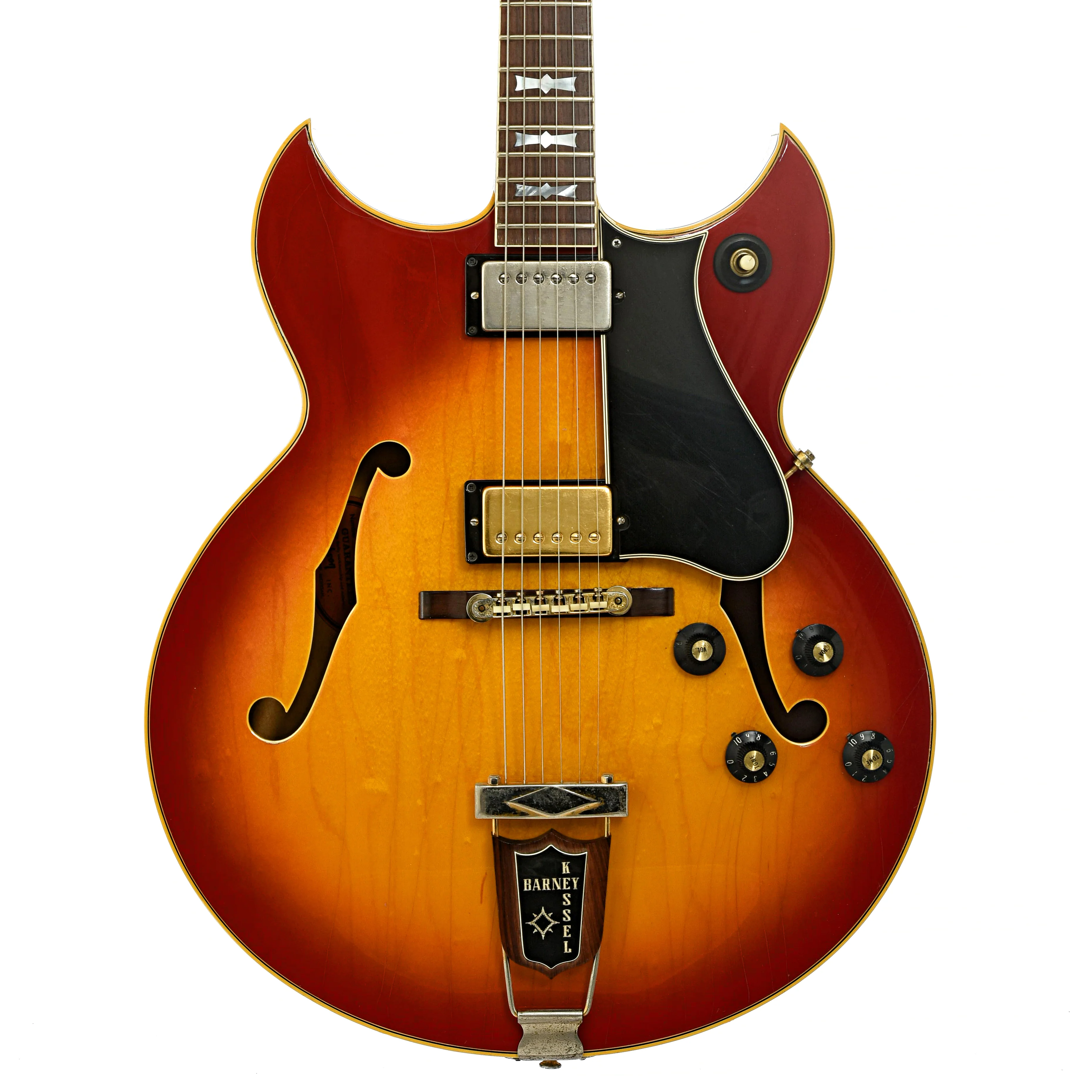 Gibson Barney Kessel Custom Hollowbody Electric Guitar (1969) - Image 2