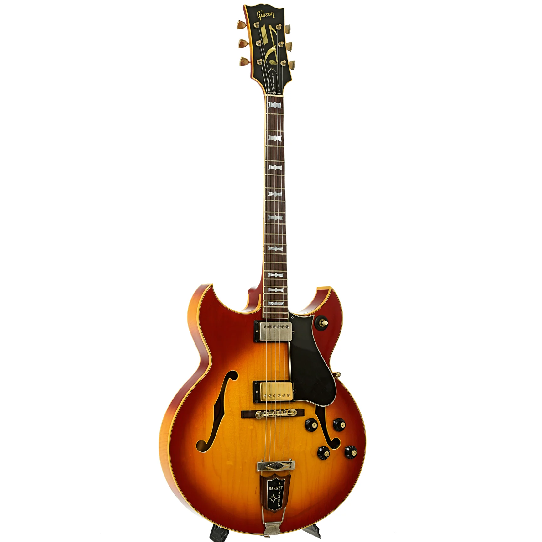 Gibson Barney Kessel Custom Hollowbody Electric Guitar (1969) - Image 3