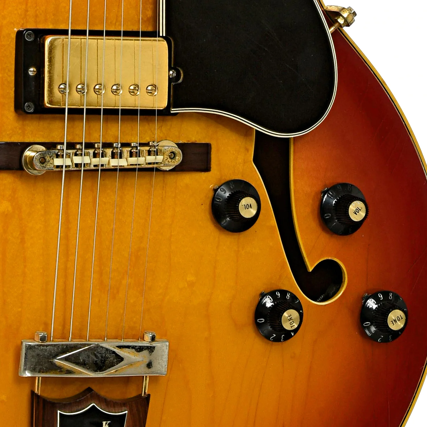 Gibson Barney Kessel Custom Hollowbody Electric Guitar (1969) - Image 5