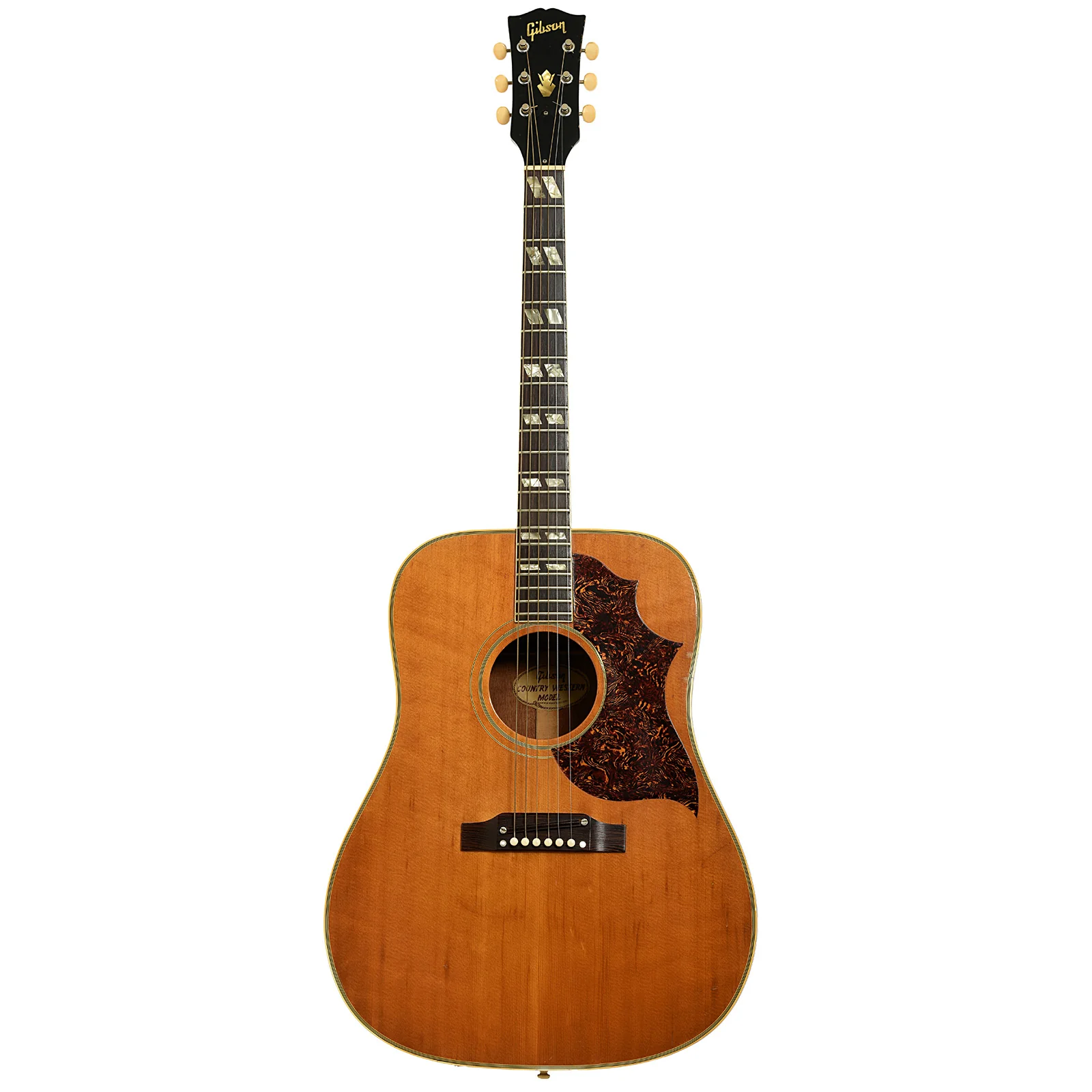 Gibson SJN Country Western Acoustic Guitar (1967) - Image 14