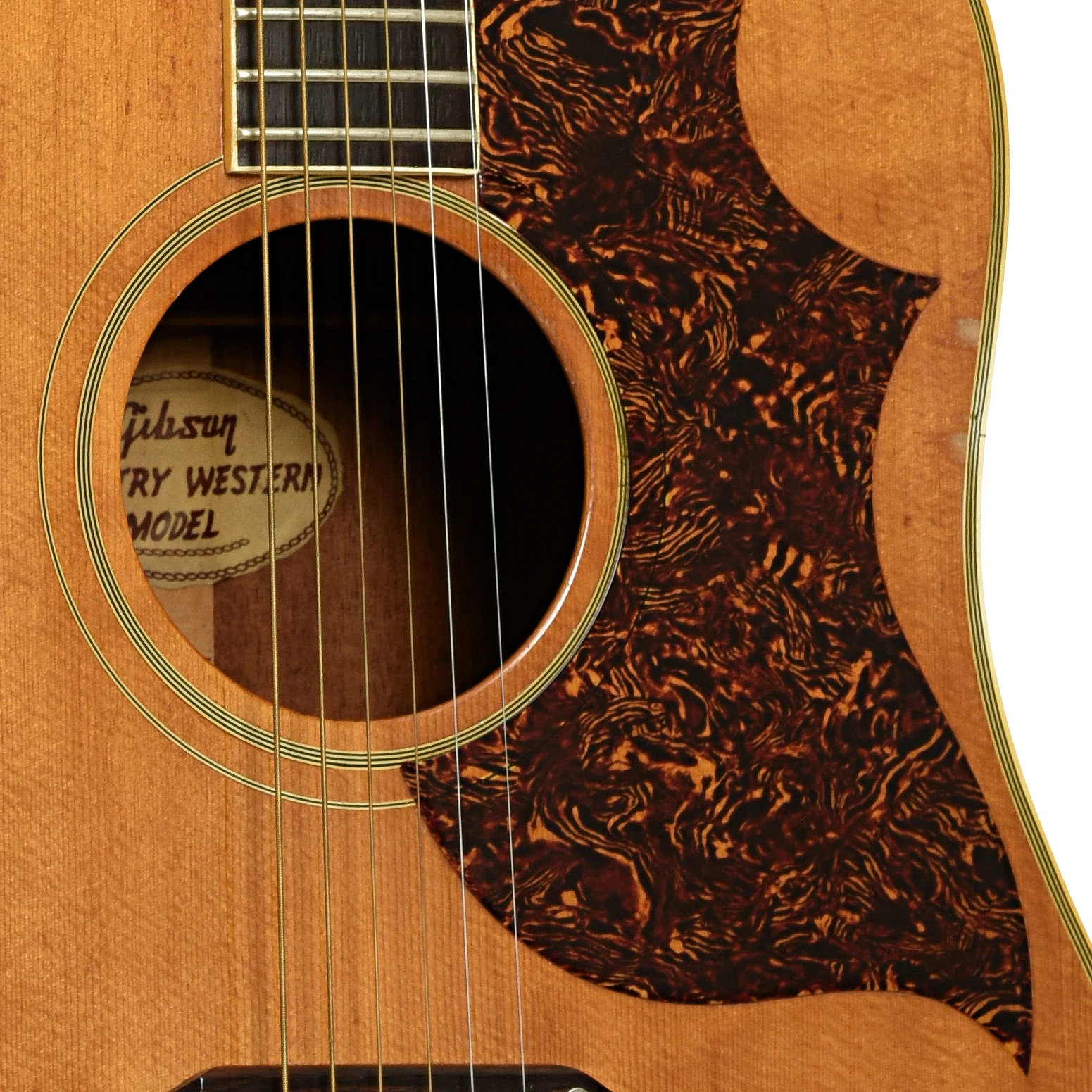 Gibson SJN Country Western Acoustic Guitar (1967) - Image 6