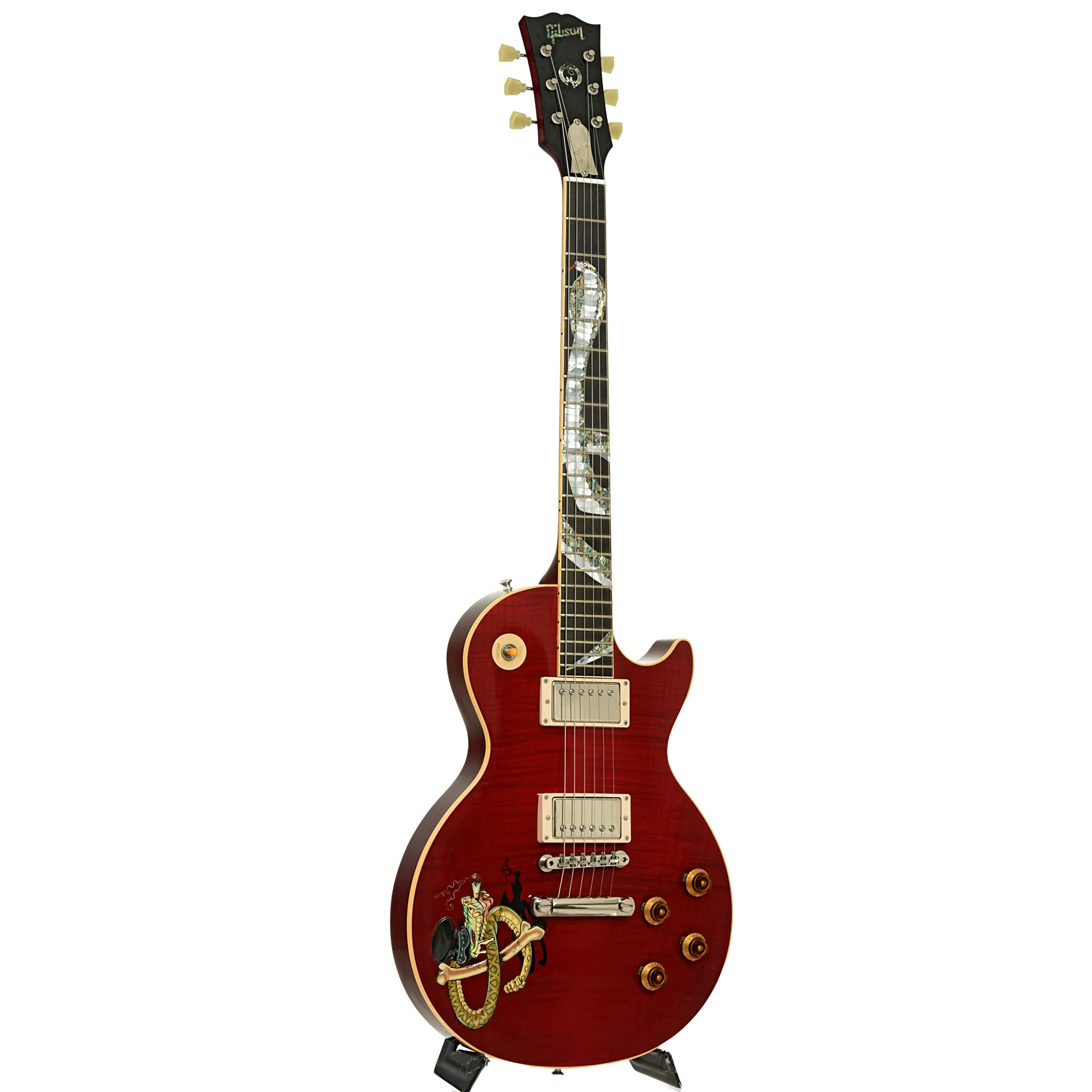 Gibson Custom Shop Slash Signature Snakepit Les Paul Electric Guitar (1998) - Image 3
